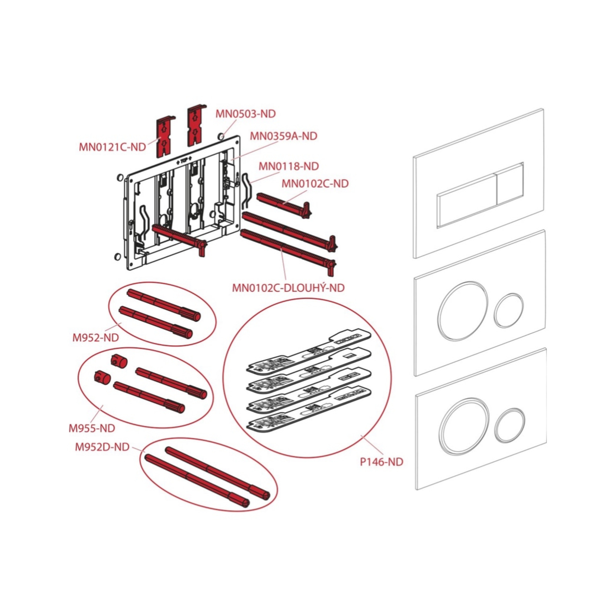 Панель смыва Alcaplast Thin M57-G-M (gold-мат) фото-3 Панель смыва Alcaplast Thin M57-G-M (gold-мат) фото-3