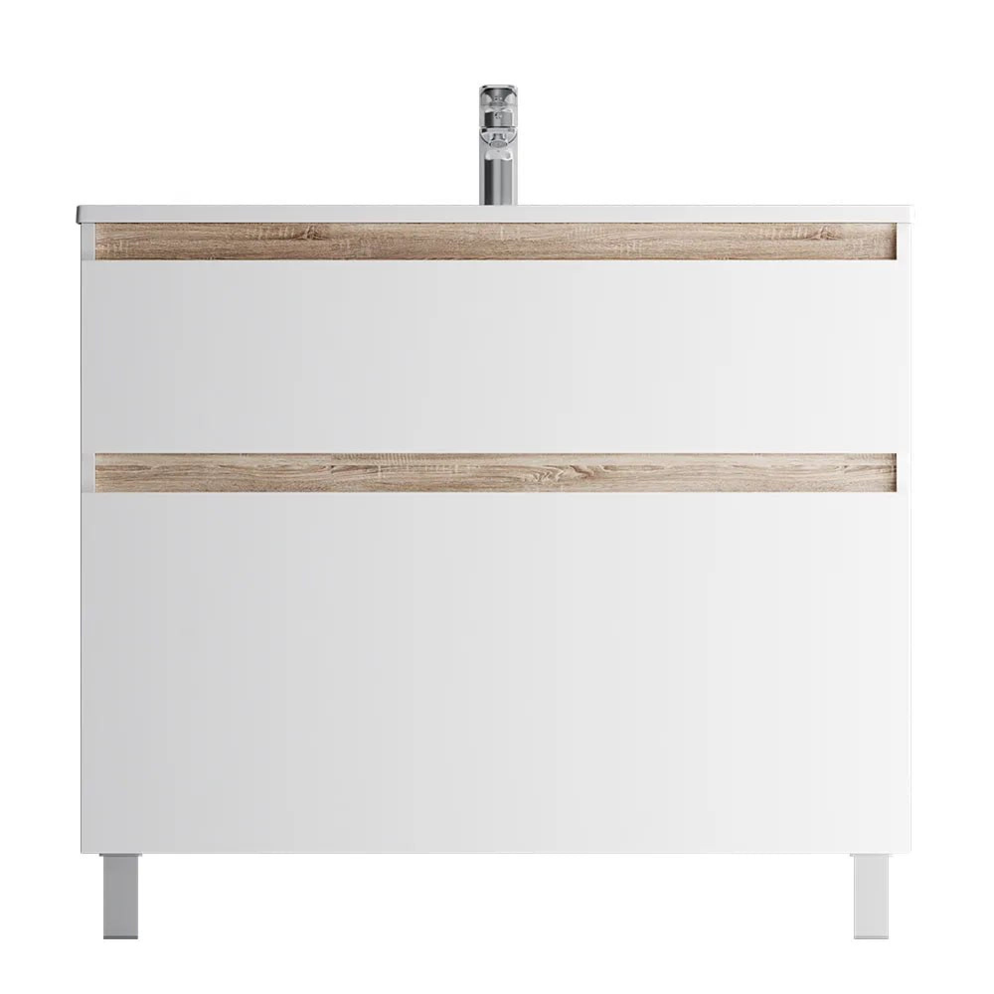 Мебель для ванных комнат AM.PM Тумба под умывальник X-Joy M85AFSX1002WG фото-2