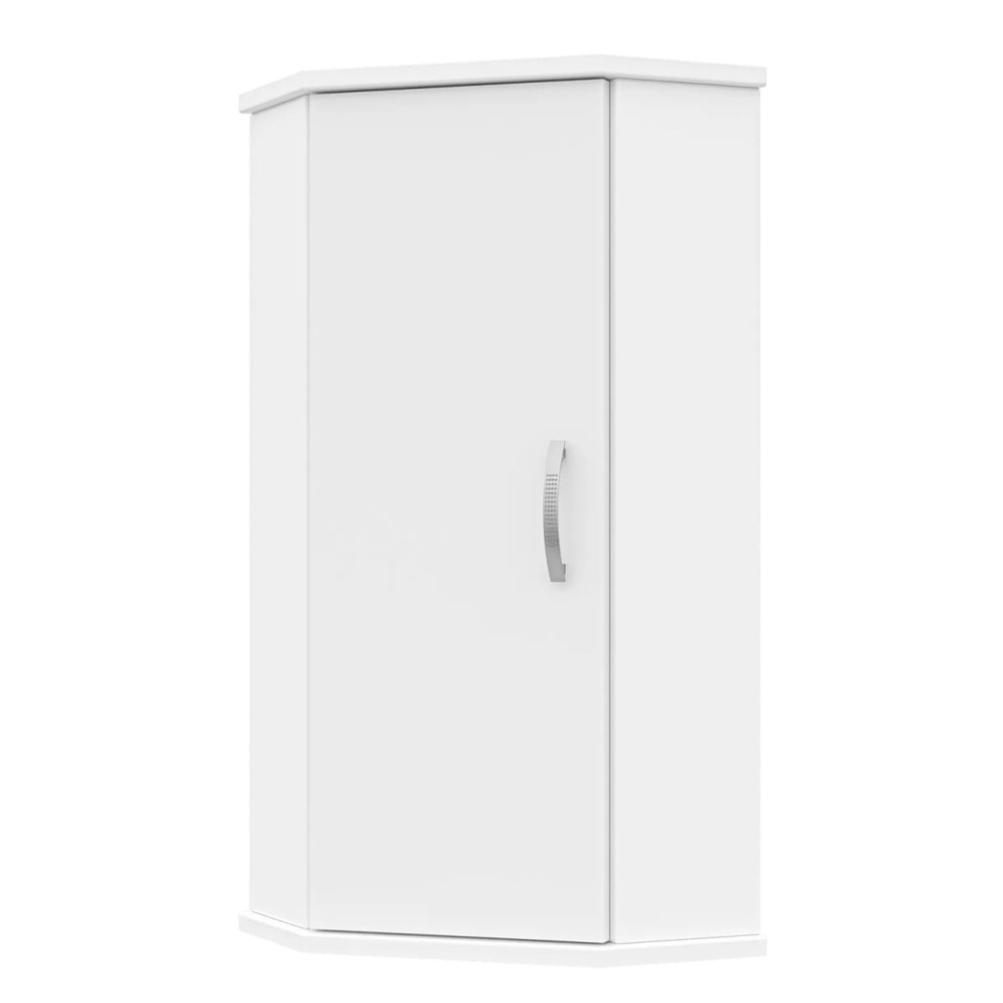 Мебель для ванных комнат Misty Лилия - 34 шкаф подвесной (угловой) БФ - Э-Лил08034-011бф Мебель для ванных комнат Misty Лилия - 34 шкаф подвесной (угловой) БФ - Э-Лил08034-011бф