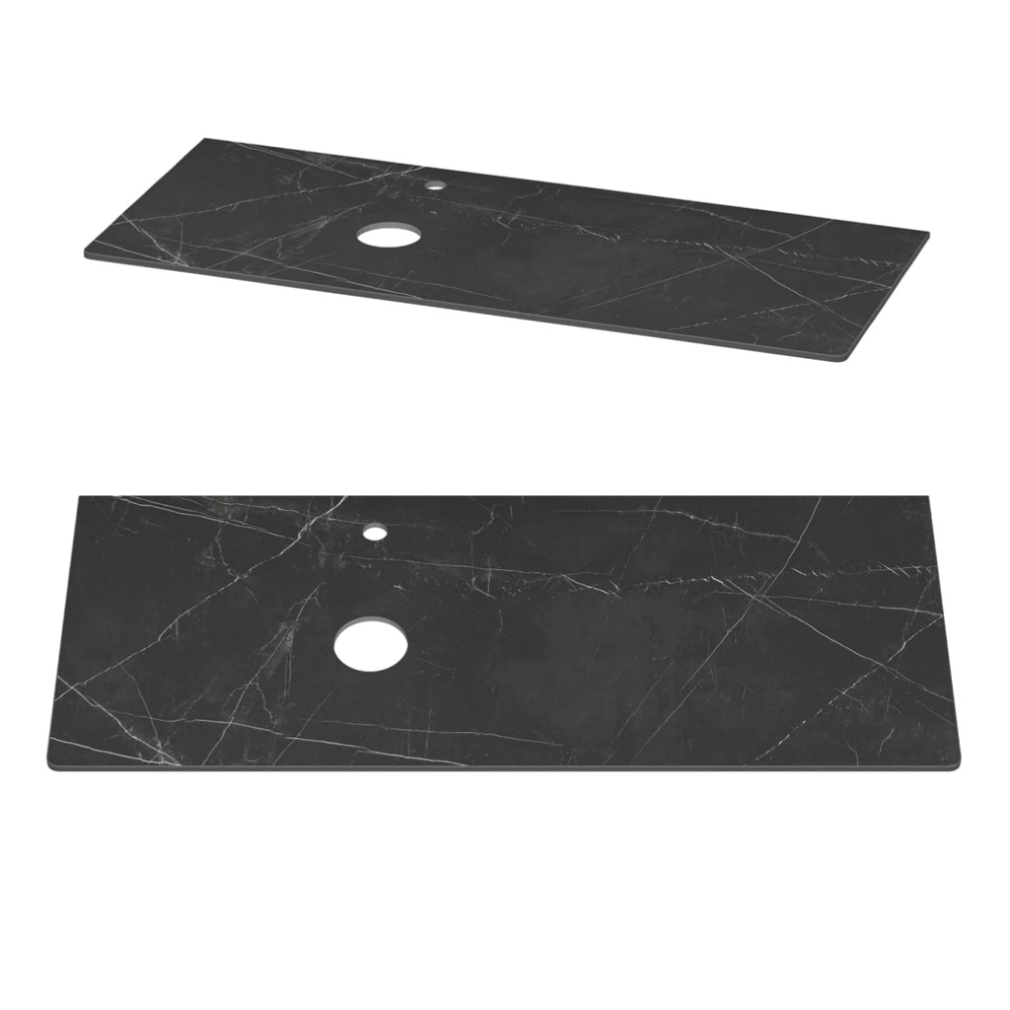 Мебель для ванных комнат Misty Столешница Роял 120 VS03-120 (черный) Мебель для ванных комнат Misty Столешница Роял 120 VS03-120 (черный)