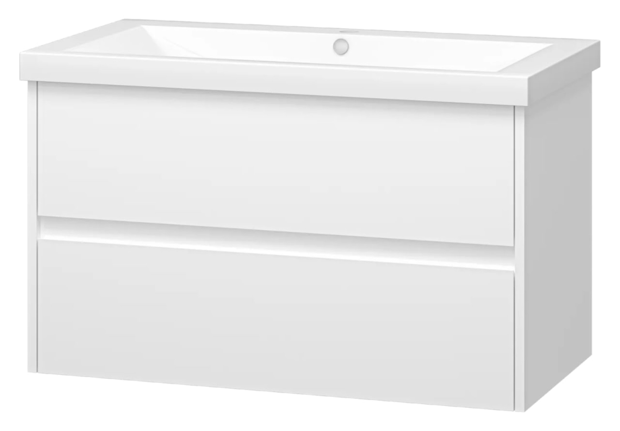 Мебель для ванных комнат Misty Алиса - 90 Тумба 2 ящ. подвесная, белая эмаль - Э-Али01090-011П2Я фото-6 Мебель для ванных комнат Misty Алиса - 90 Тумба 2 ящ. подвесная, белая эмаль - Э-Али01090-011П2Я фото-6