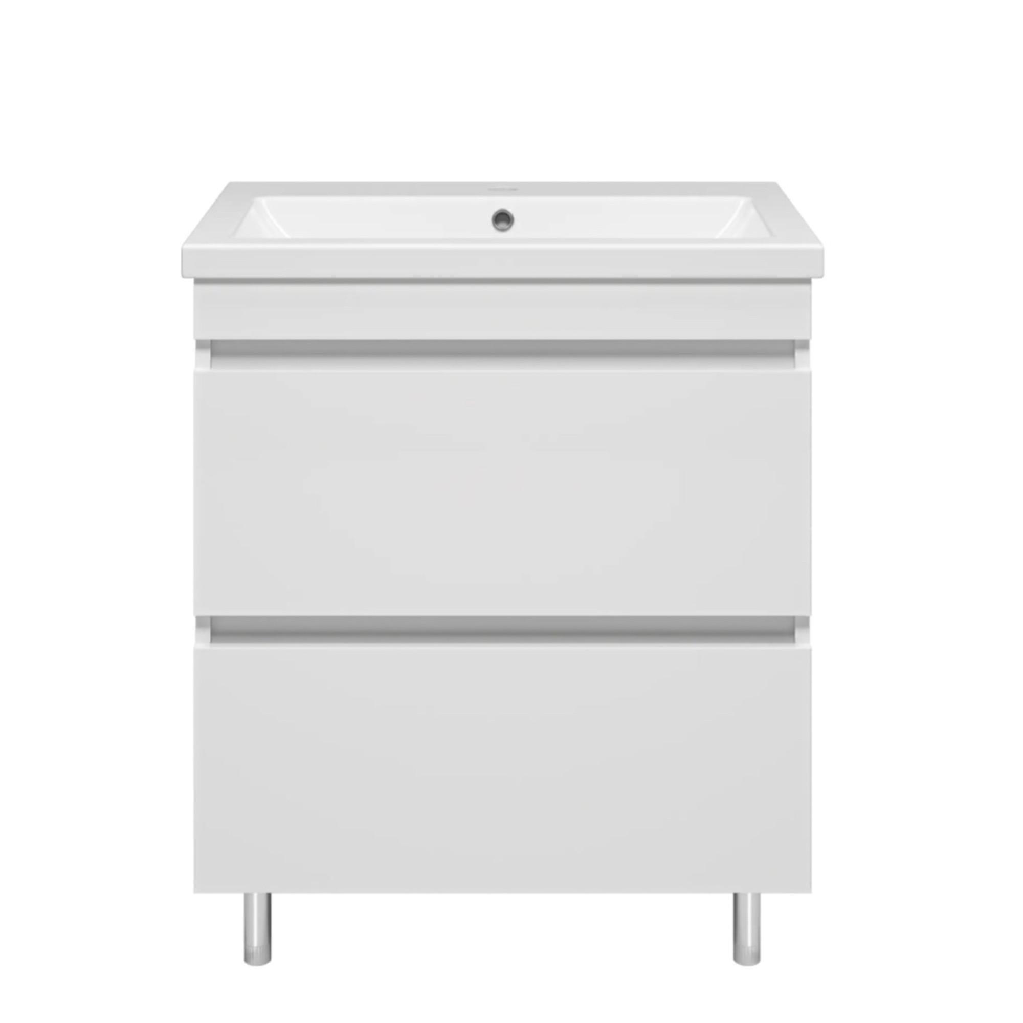 Мебель для ванных комнат Misty Тумба под умывальник Енисей 70 Э-Ени01070-0112Я фото-3