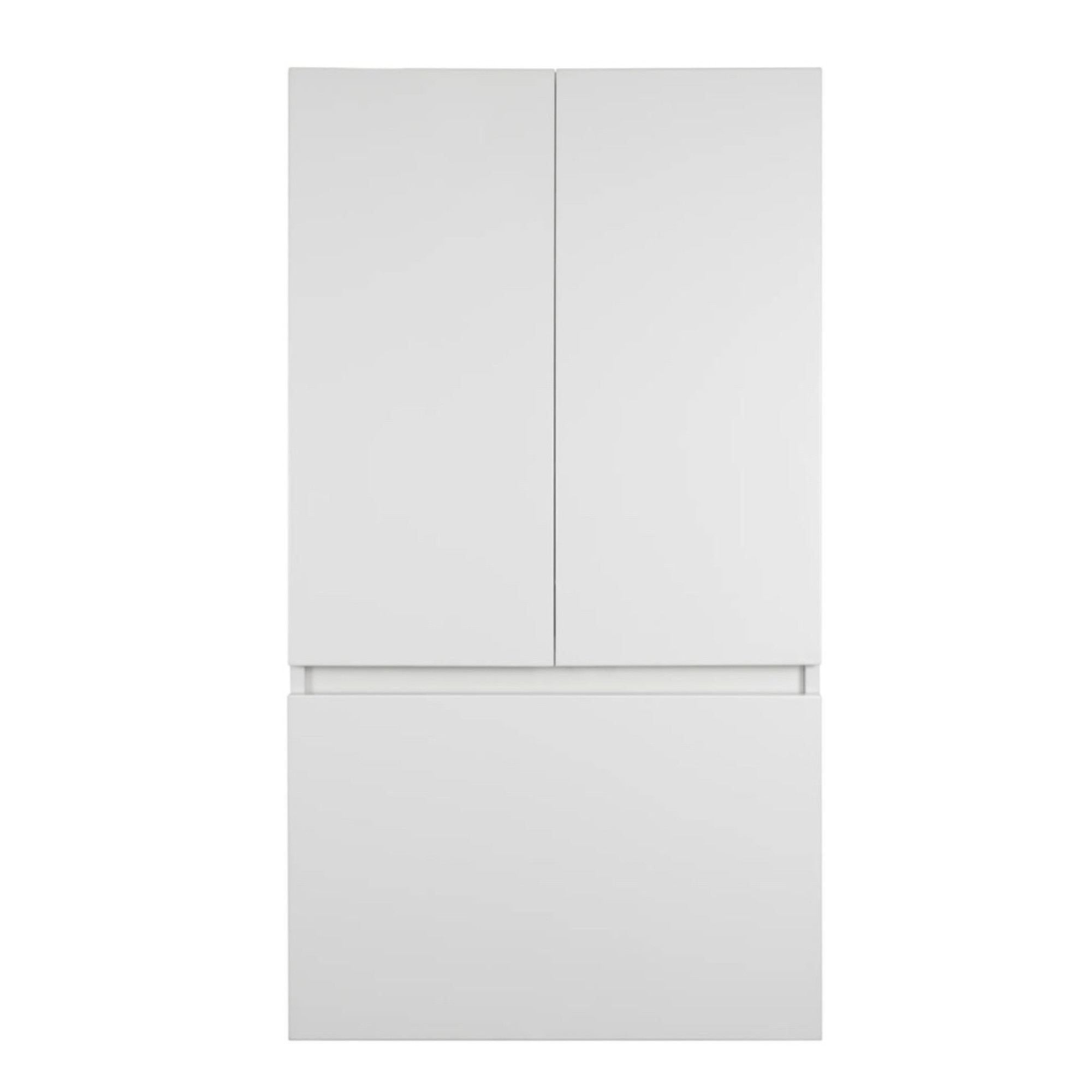 Мебель для ванных комнат Misty Амур - 60 шкаф над стиральной машиной с полками - Э-Ам08060-012 Мебель для ванных комнат Misty Амур - 60 шкаф над стиральной машиной с полками - Э-Ам08060-012