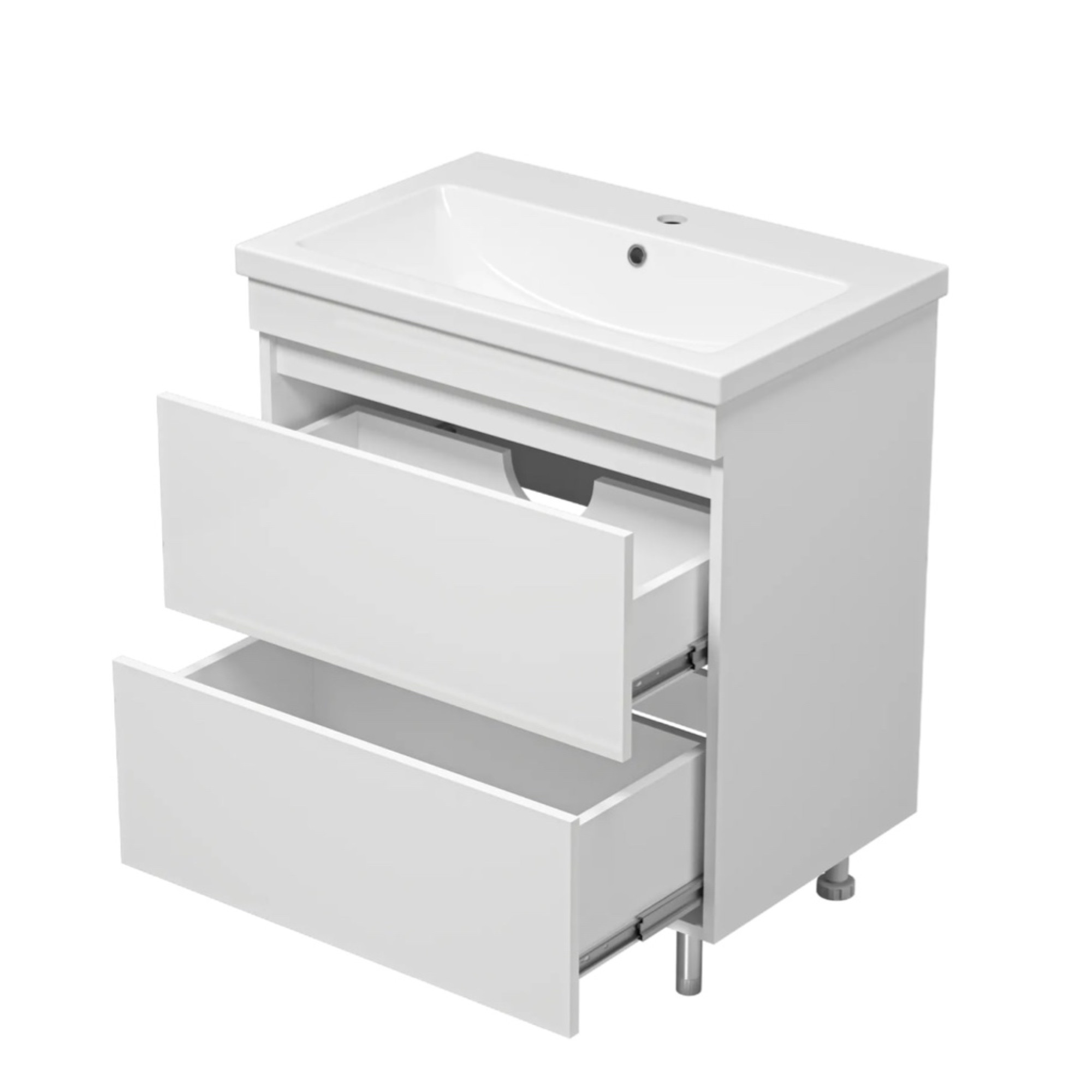 Мебель для ванных комнат Misty Тумба под умывальник Енисей 70 Э-Ени01070-0112Я фото-4