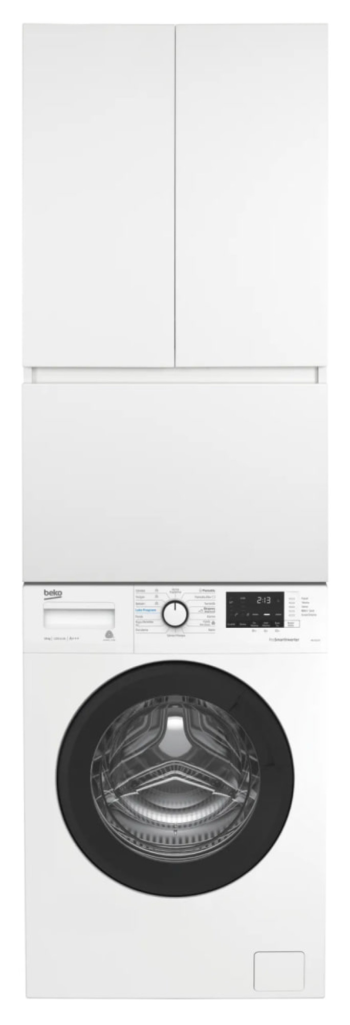 Мебель для ванных комнат Misty Амур - 60 шкаф над стиральной машиной с полками - Э-Ам08060-012 фото-3 Мебель для ванных комнат Misty Амур - 60 шкаф над стиральной машиной с полками - Э-Ам08060-012 фото-3