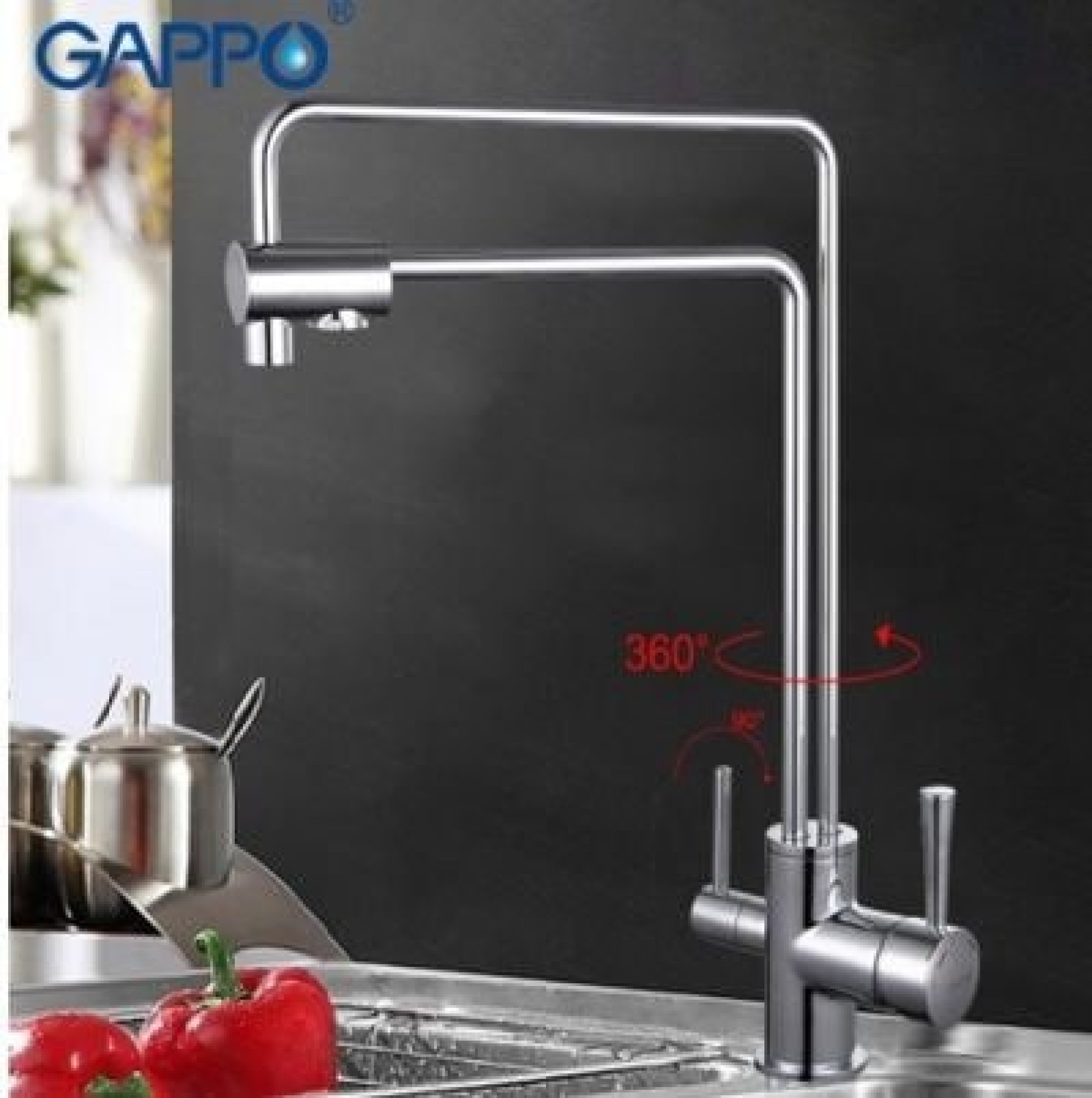 Смеситель Gappo G4398-5 - фото1 Смеситель Gappo G4398-5 - фото1