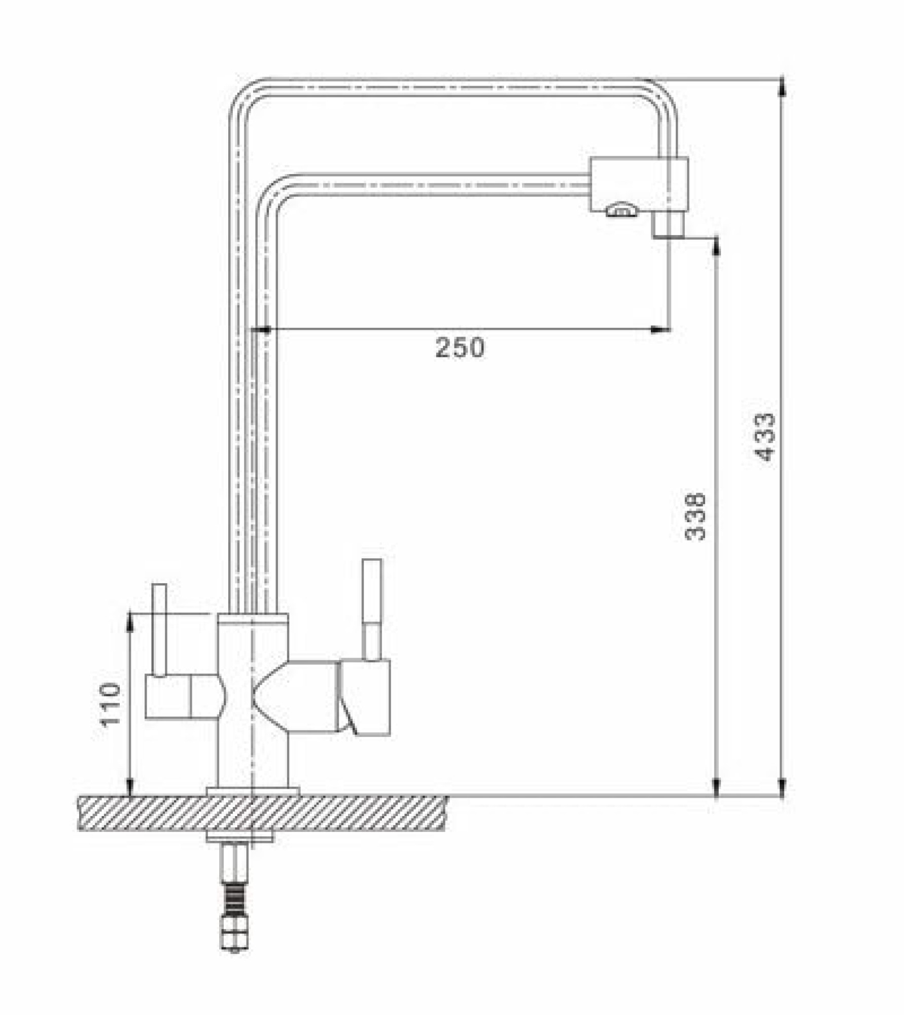 Смеситель Gappo G4398-5 - фото2 Смеситель Gappo G4398-5 - фото2