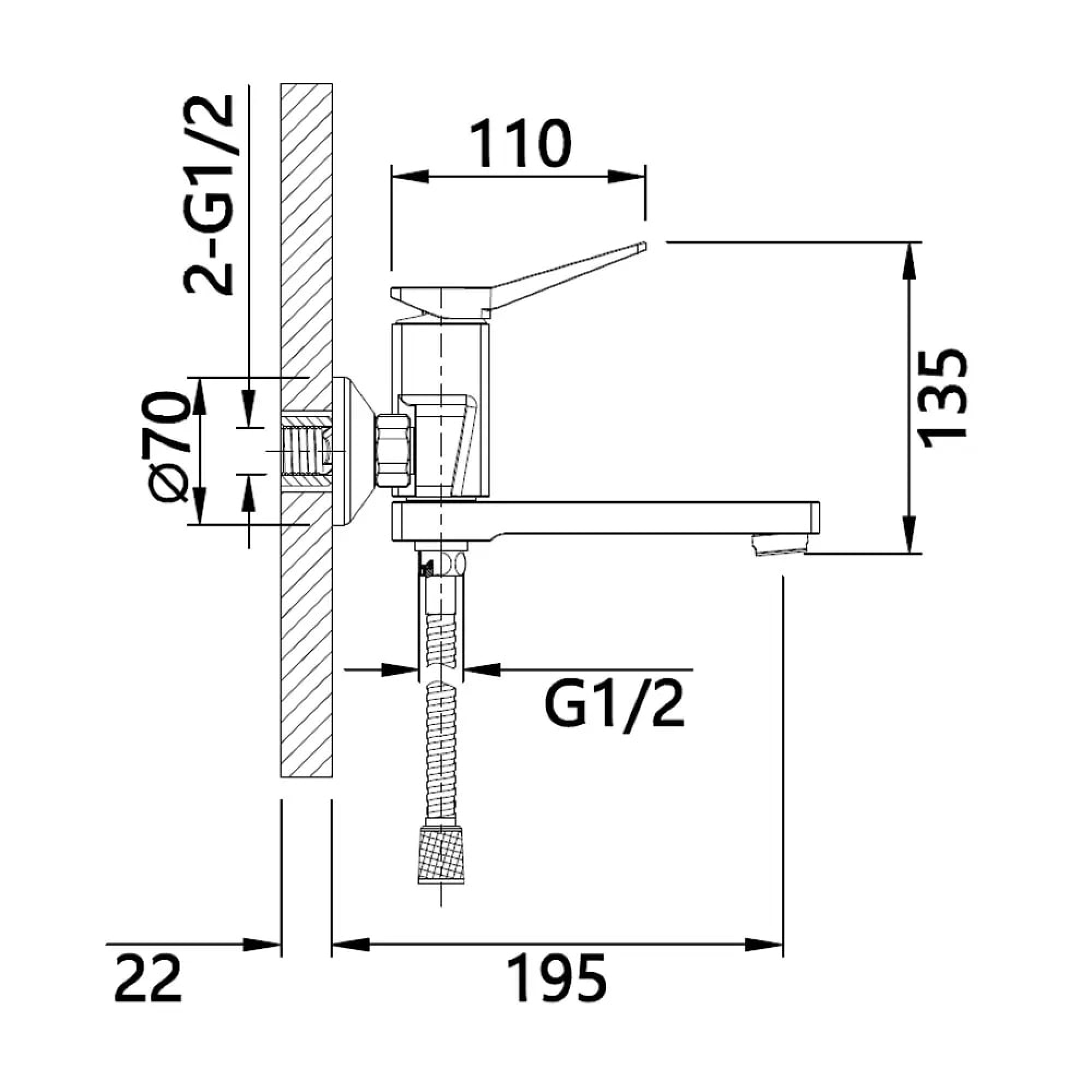 Смеситель Vieir V423531-G фото-2
