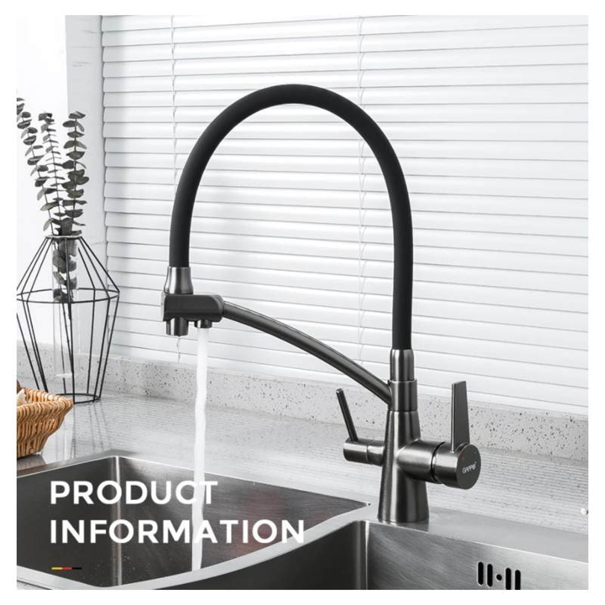 Смеситель Gappo G4398-19 - фото1