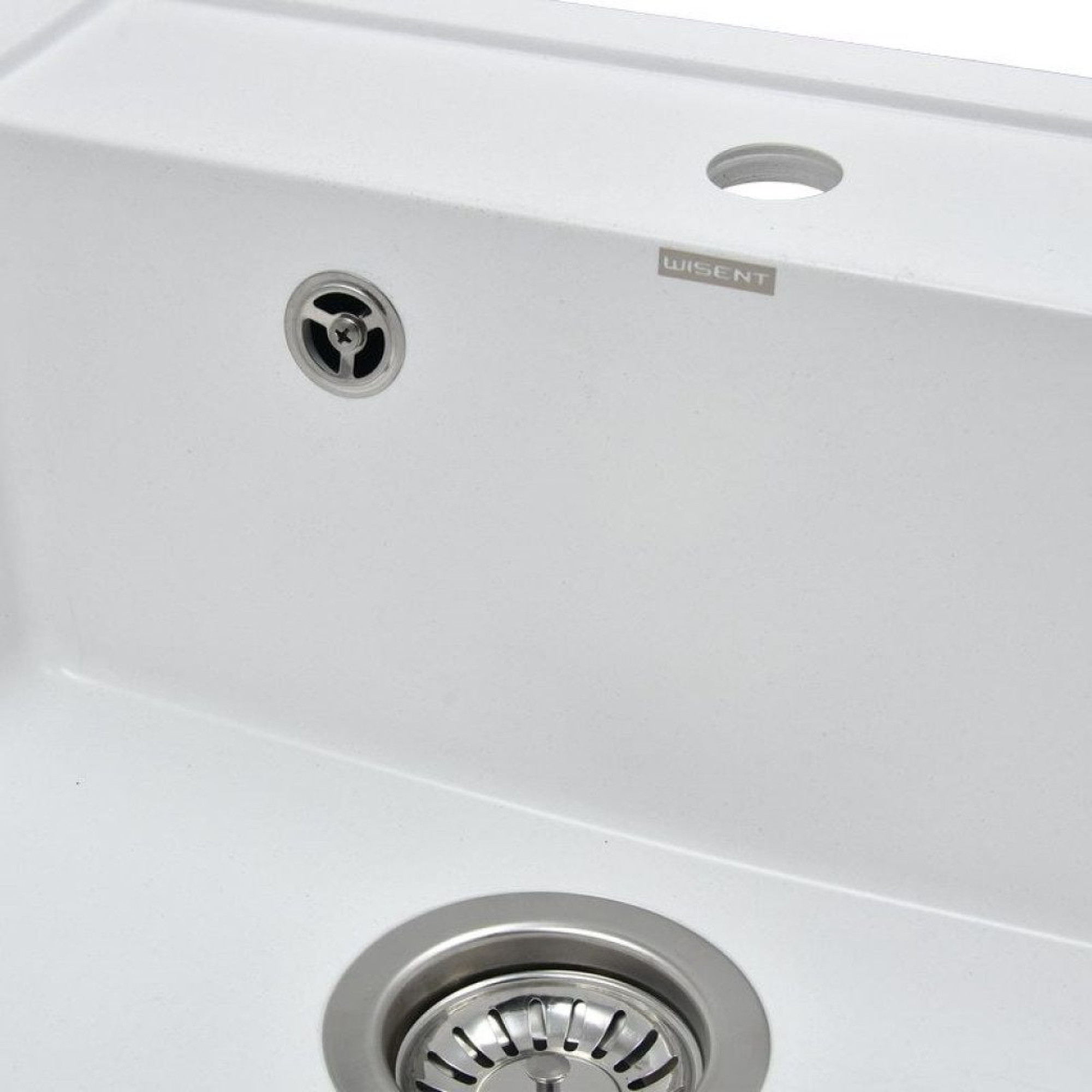 Кухонная мойка Wisent W510-28 (белый) фото-2