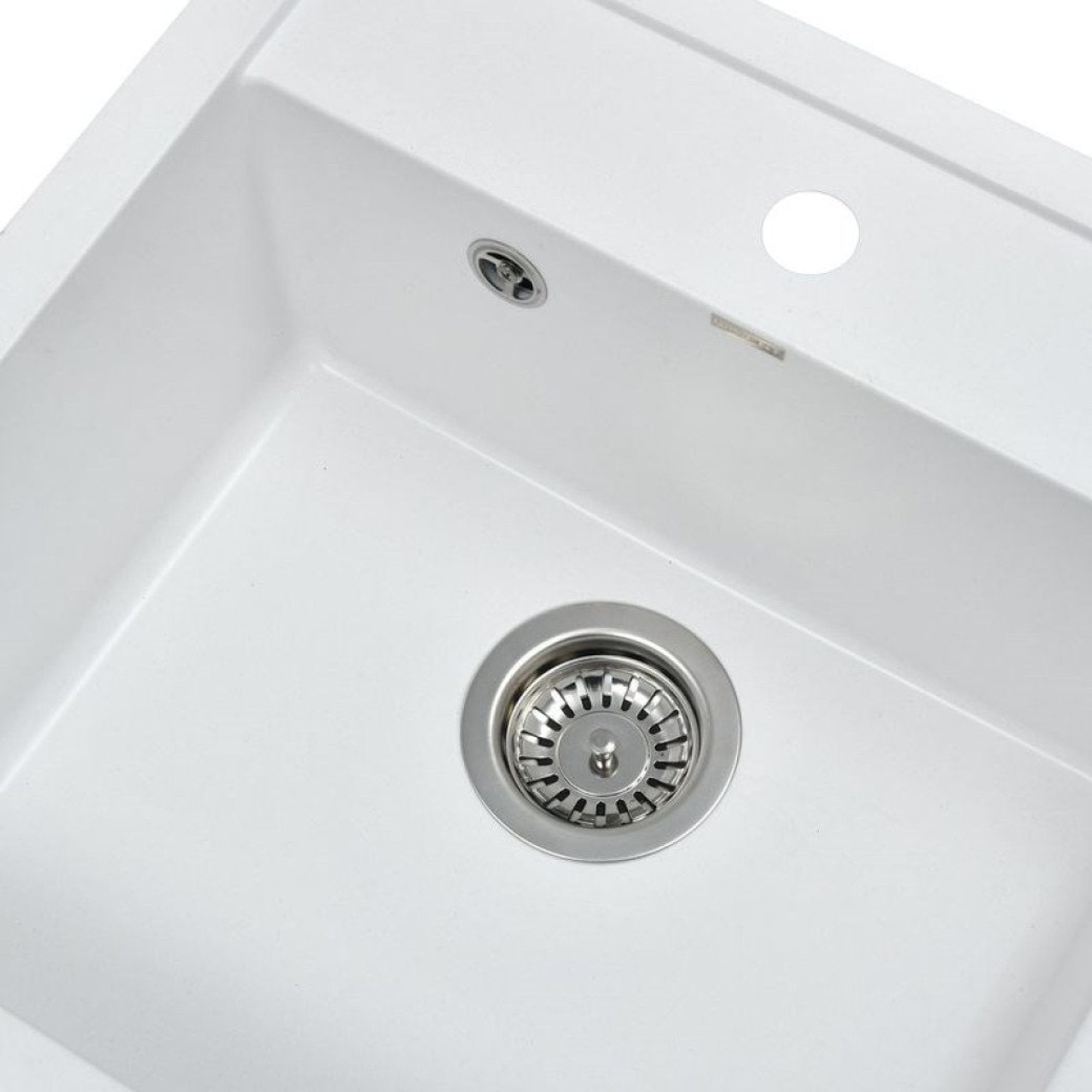 Кухонная мойка Wisent W510-28 (белый) фото-3