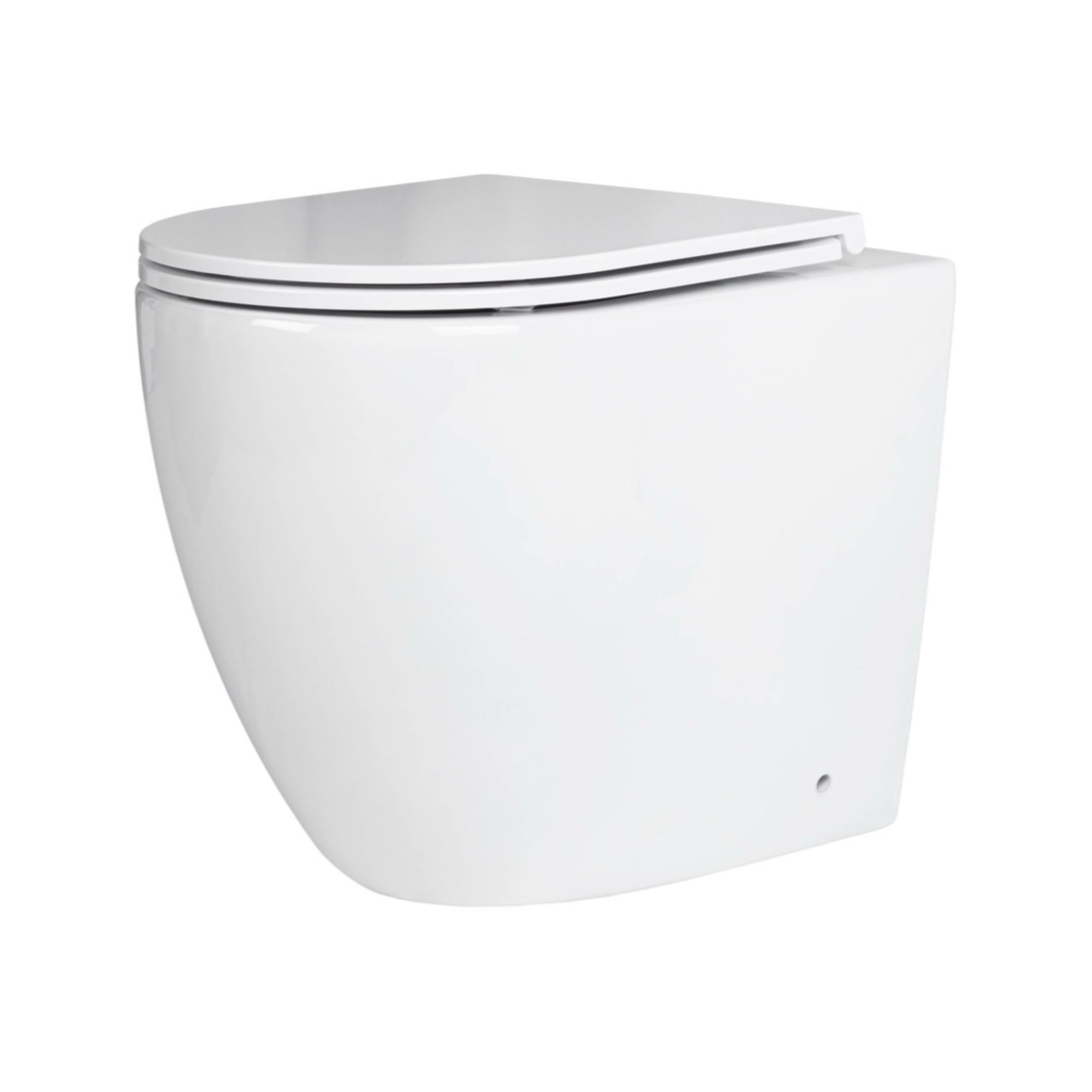 Унитаз приставной Roxen Antares в комплекте с инсталляцией Attach 5 в 1 967013 (кнопка: белый глянцевый) фото-3