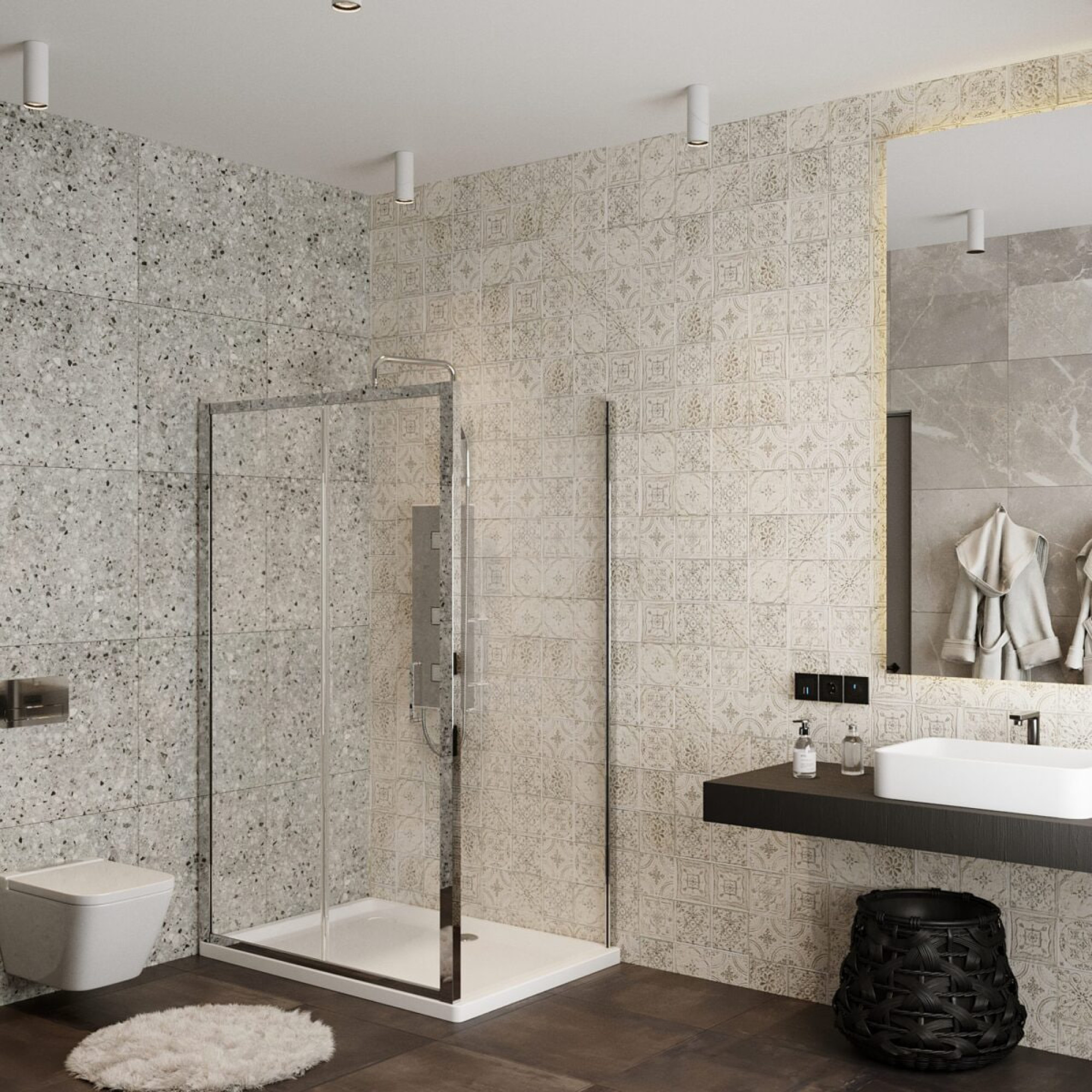 Душевой уголок Roxen Caspia 55060-120 120х80 фото-2 Душевой уголок Roxen Caspia 55060-120 120х80 фото-2