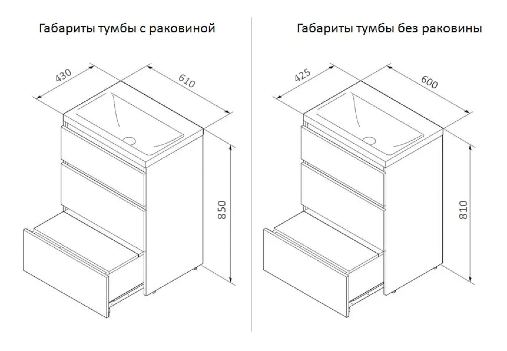 Мебель для ванных комнат AM.PM Тумба под умывальник Gem S 60 M91FSX0602WG (белый) фото-9 Мебель для ванных комнат AM.PM Тумба под умывальник Gem S 60 M91FSX0602WG (белый) фото-9