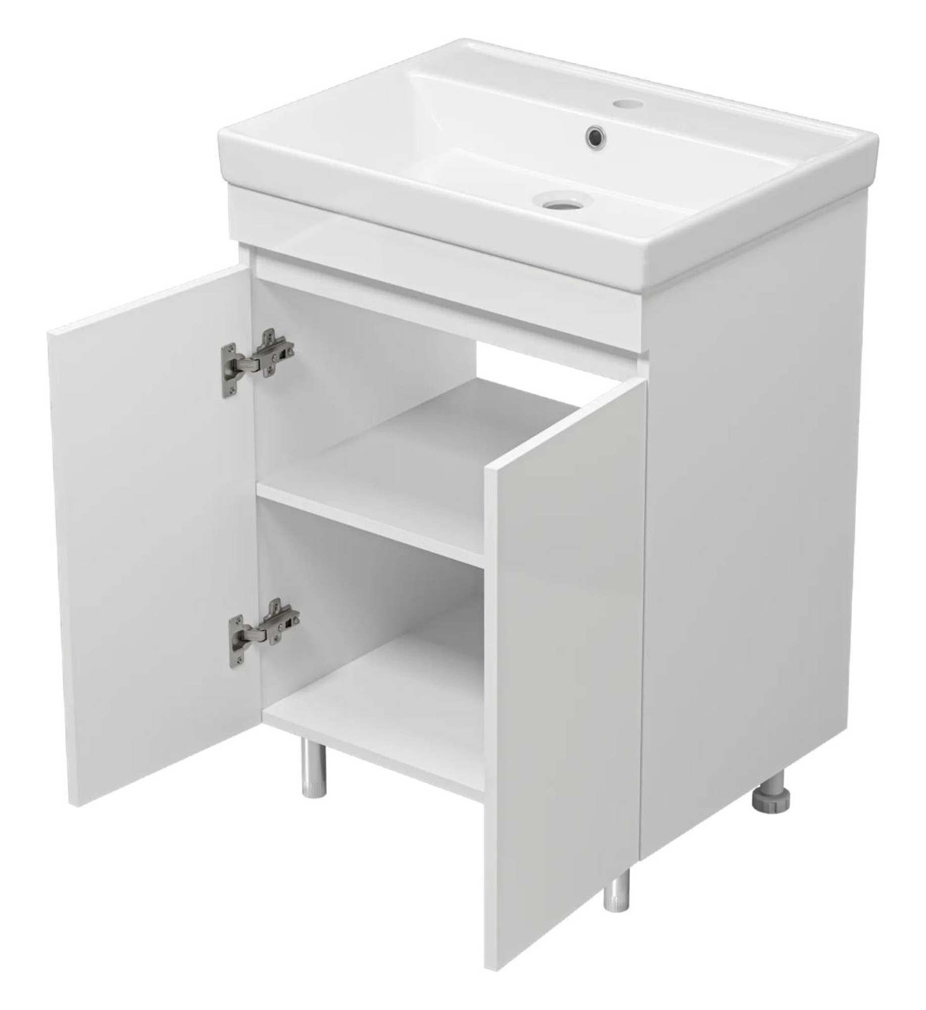 Мебель для ванных комнат Misty Енисей - 60 Тумба прямая - Э-Ени01060-012 фото-2