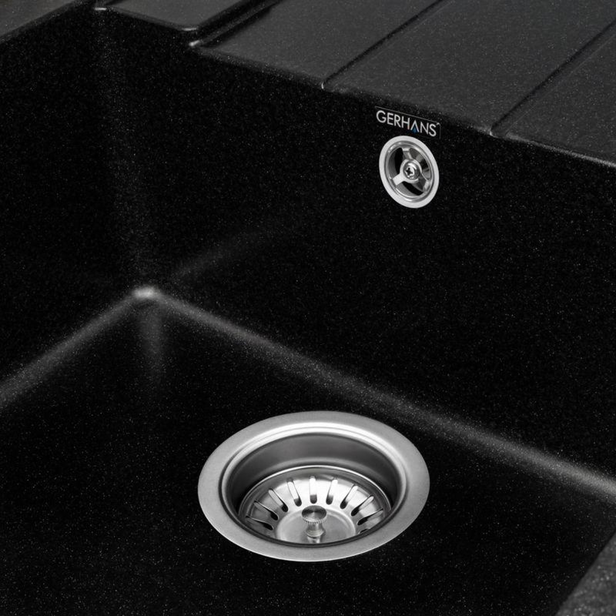 Кухонная мойка Gerhans B22 (оникс) фото-4