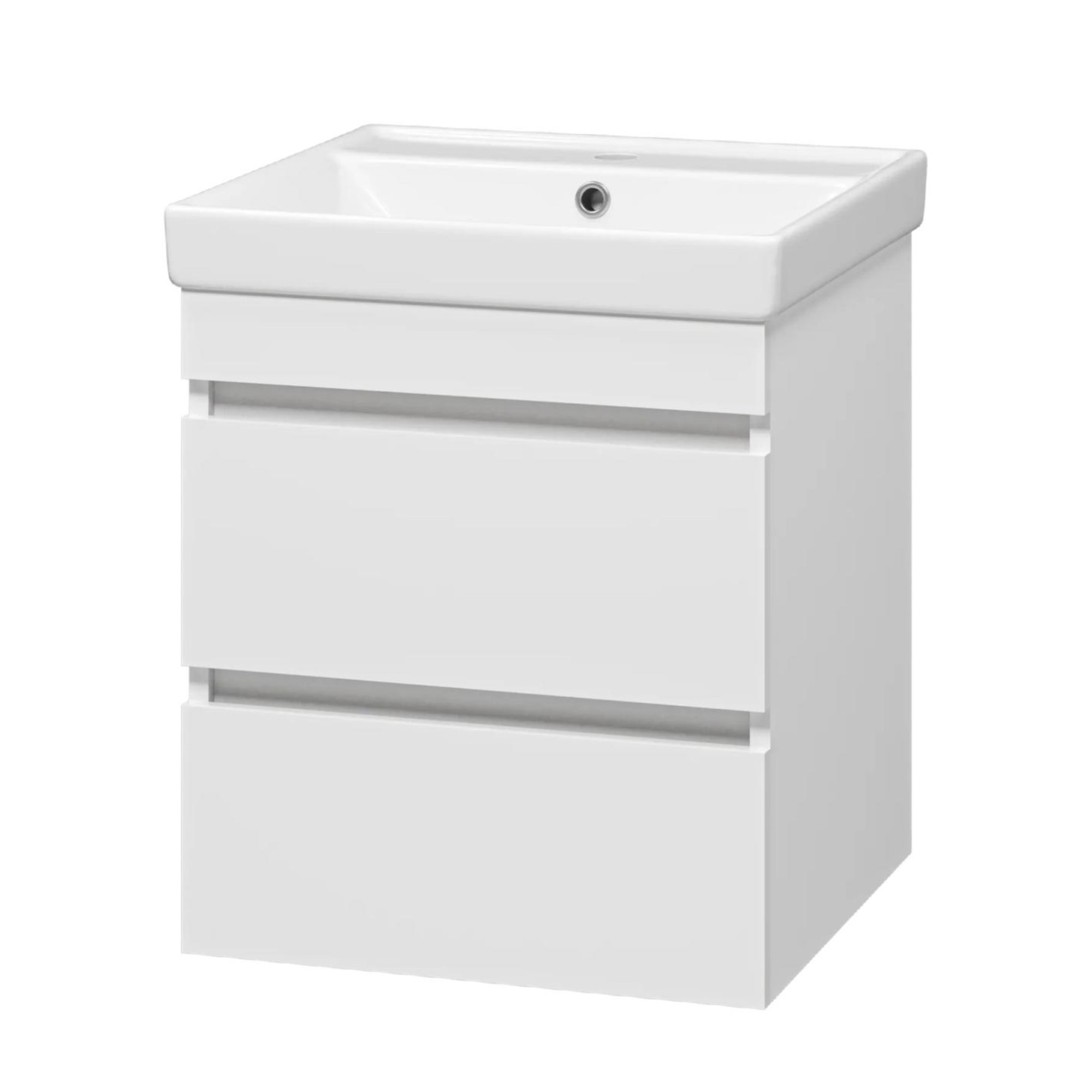 Мебель для ванных комнат Misty Тумба под умывальник Енисей 50 Э-Ени01050-012По2Я (белый) фото-2