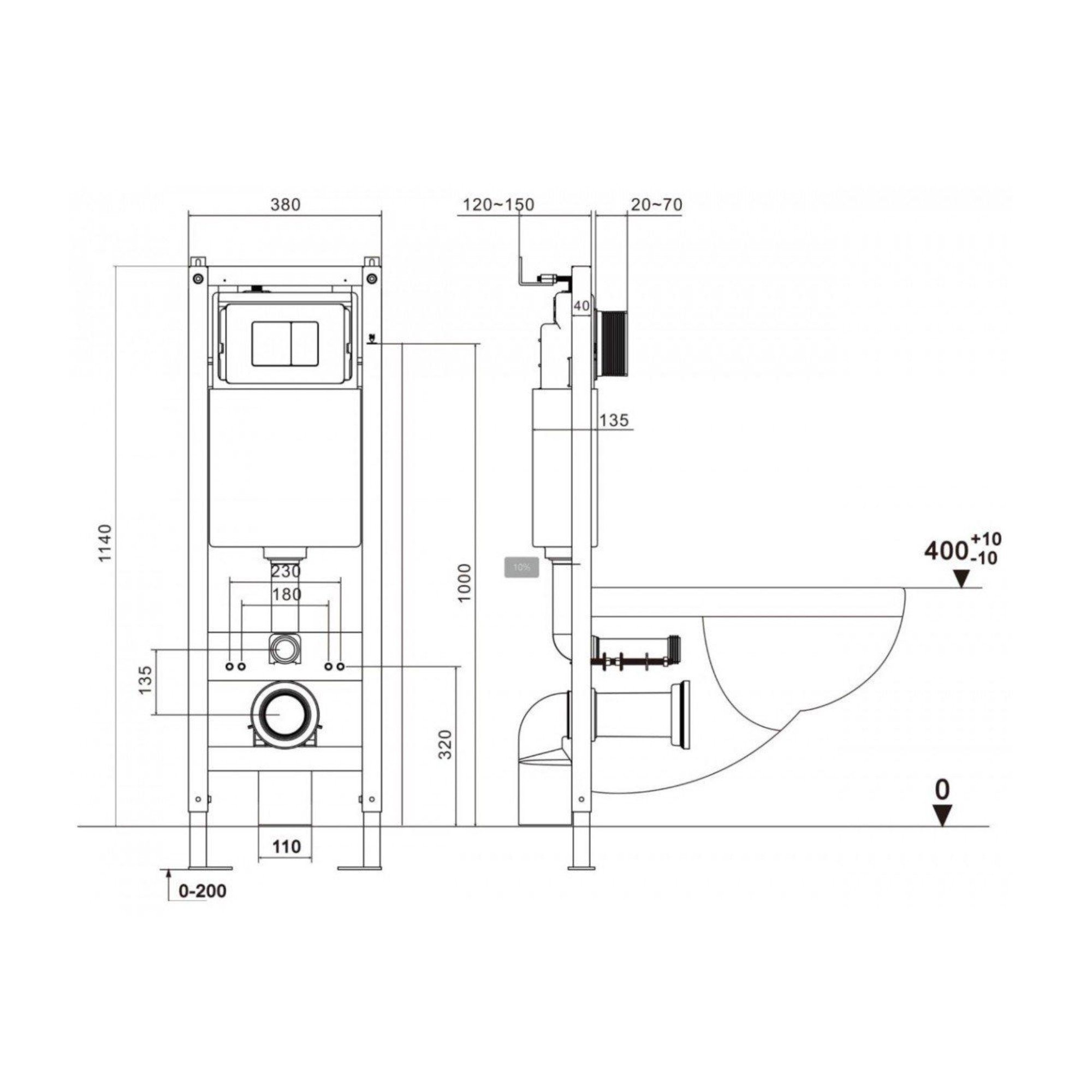 Унитаз подвесной Asten Readle Zentralmodul AR0601-135CH фото-6 Унитаз подвесной Asten Readle Zentralmodul AR0601-135CH фото-6
