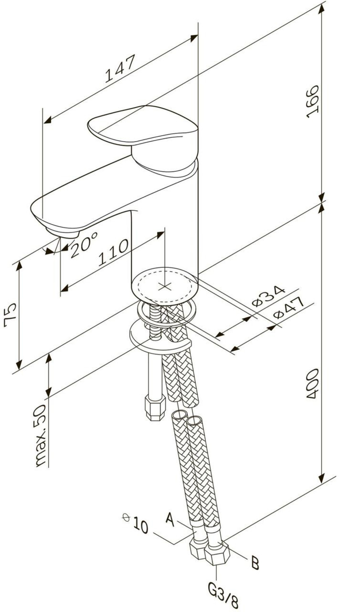 Смеситель AM.PM Like F8093016 фото-9