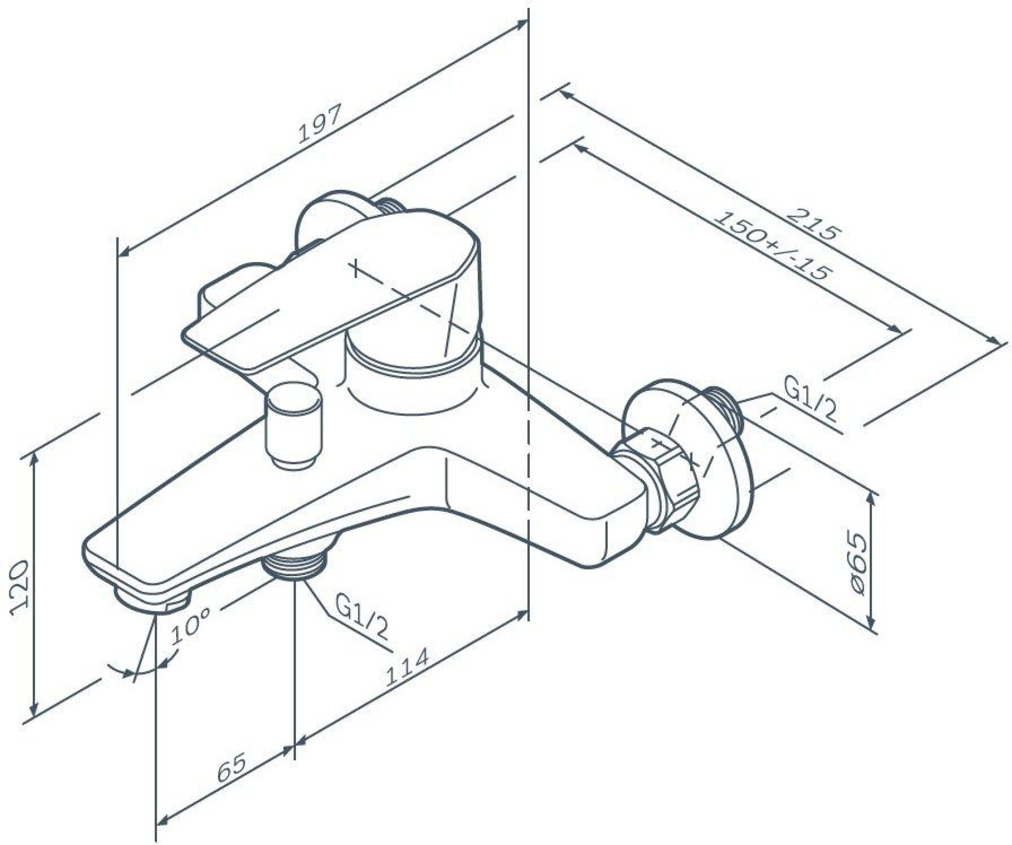 Смеситель AM.PM Gem F90A10000 фото-8