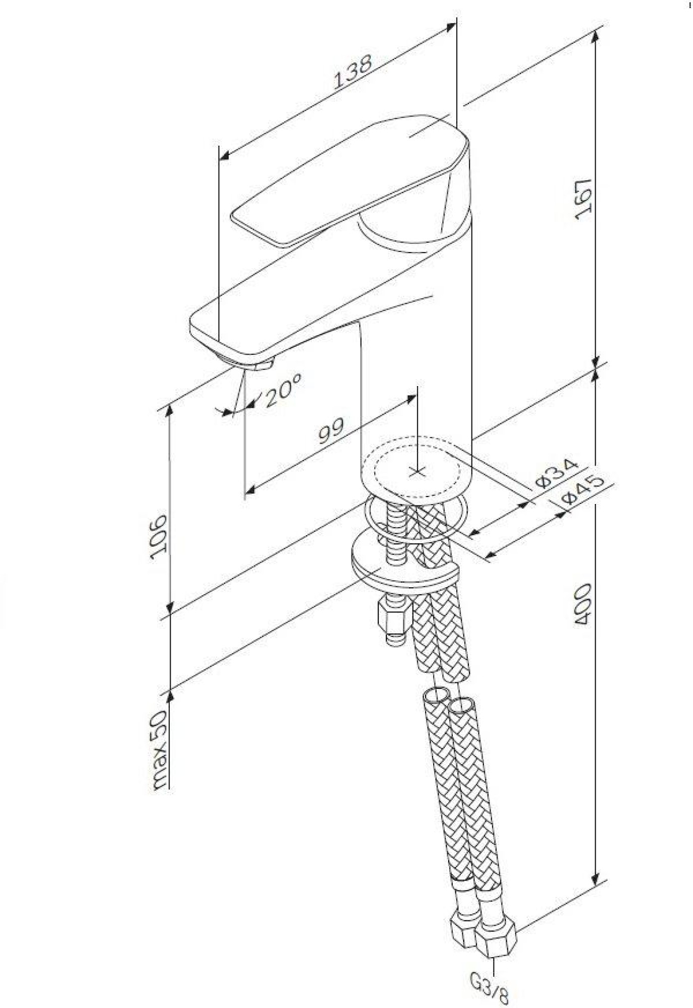 Смеситель AM.PM Gem F90A02122 фото-9 Смеситель AM.PM Gem F90A02122 фото-9
