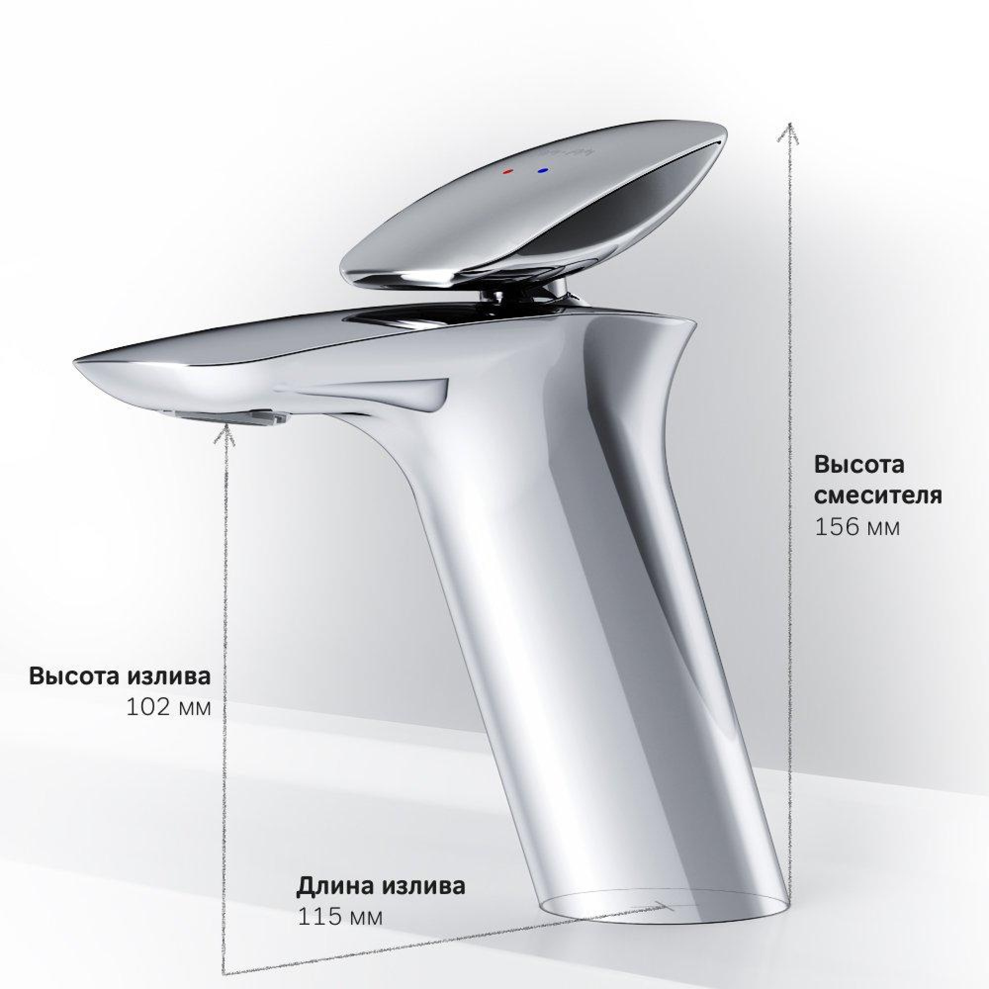 Смеситель AM.PM Spirit 2.0 F70A02100 фото-7 Смеситель AM.PM Spirit 2.0 F70A02100 фото-7