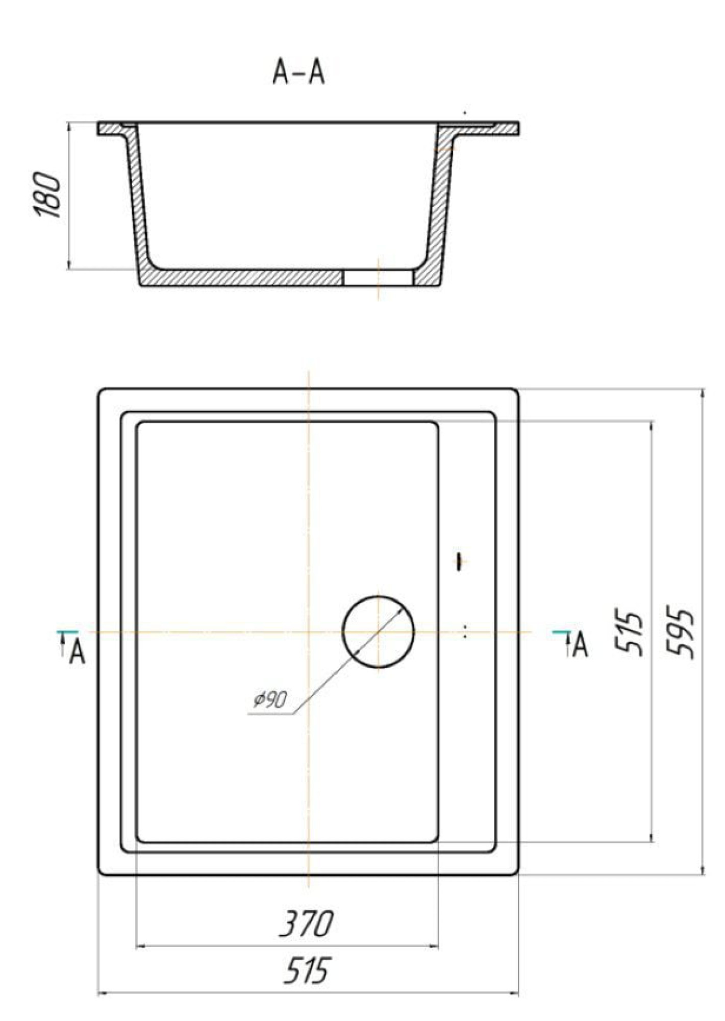 Кухонная мойка Gerhans A12 (белый) фото-3