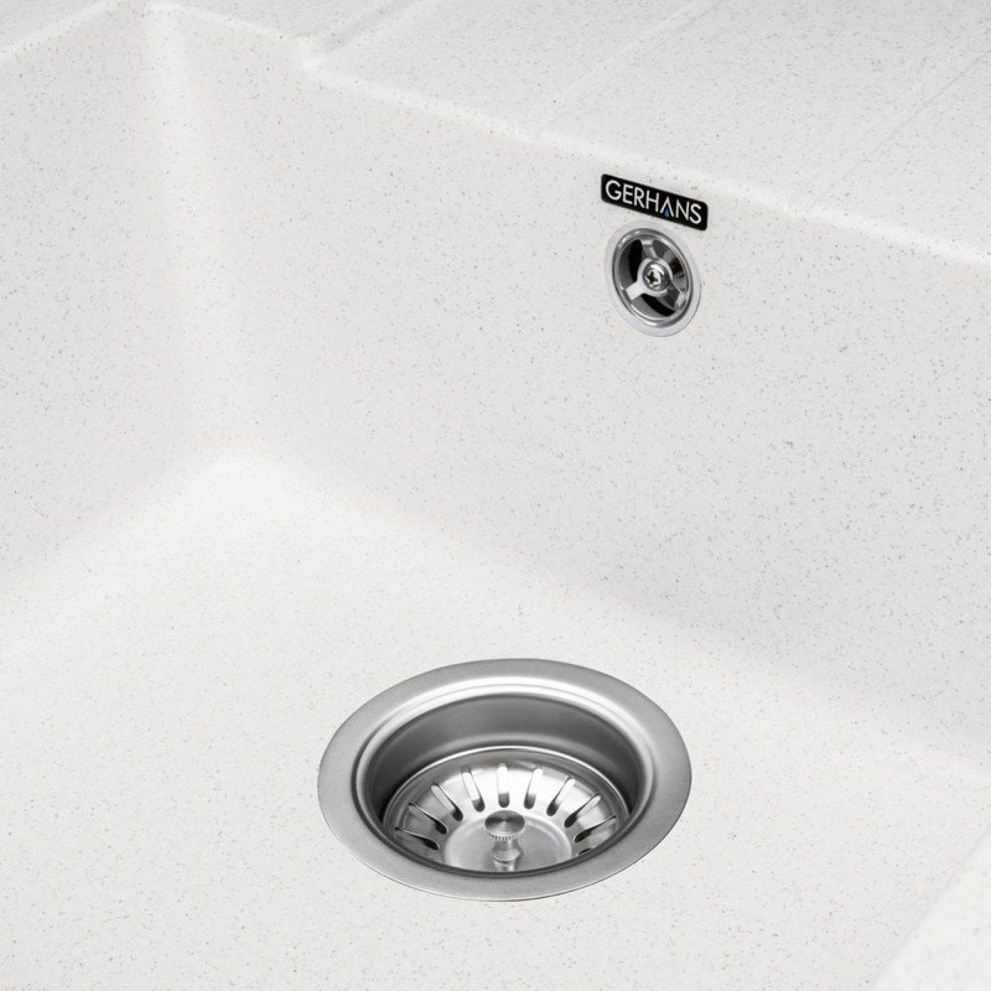 Кухонная мойка Gerhans B22 (белый) фото-4