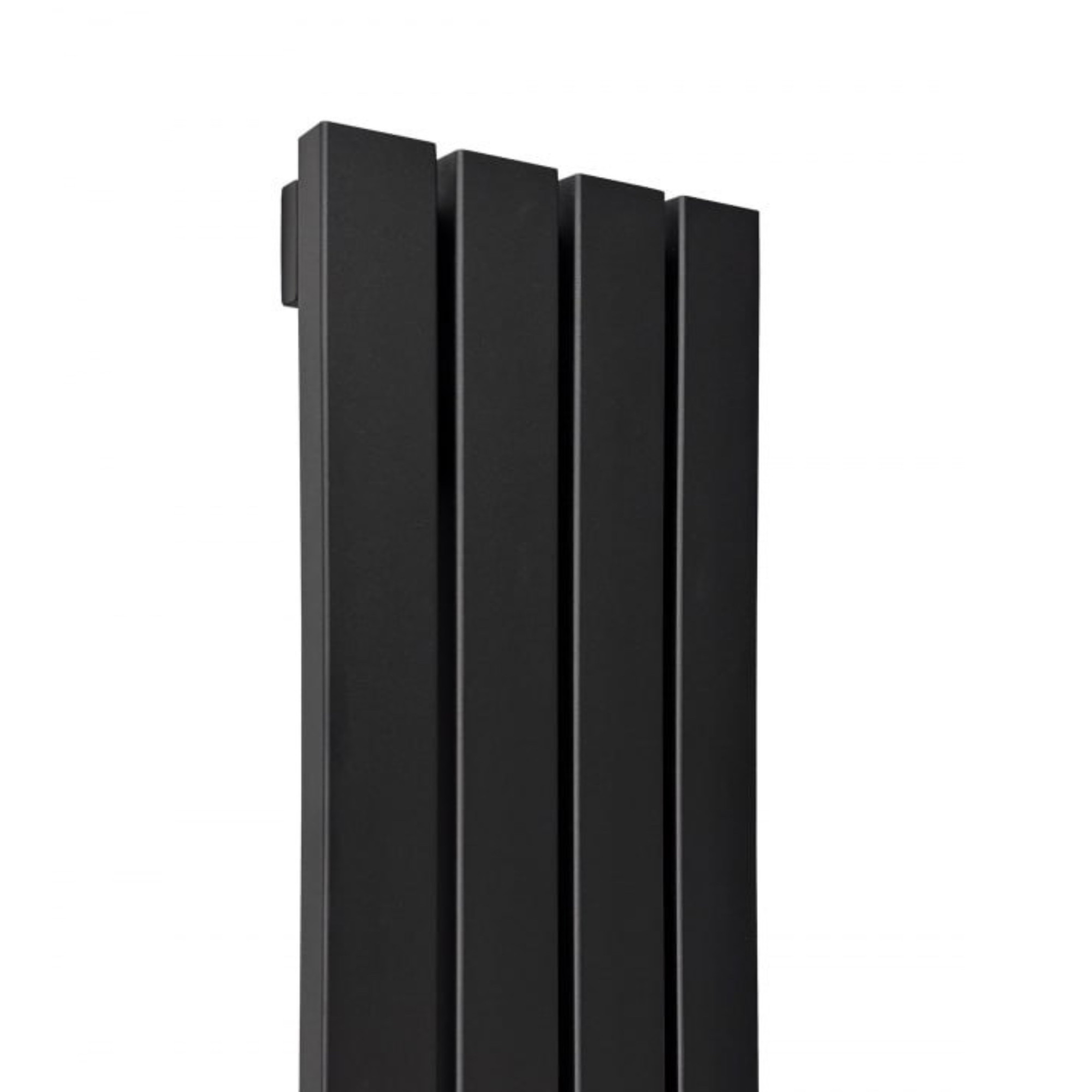 Стальной трубчатый радиатор Ростела Flat 4 270х2000 (черный муар) фото-3