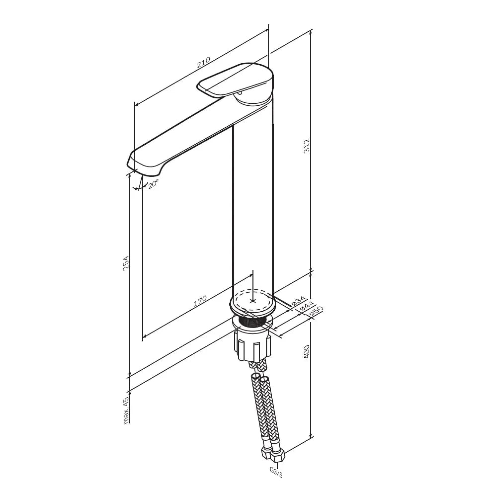 Смеситель AM.PM Func F8F92000 фото-7