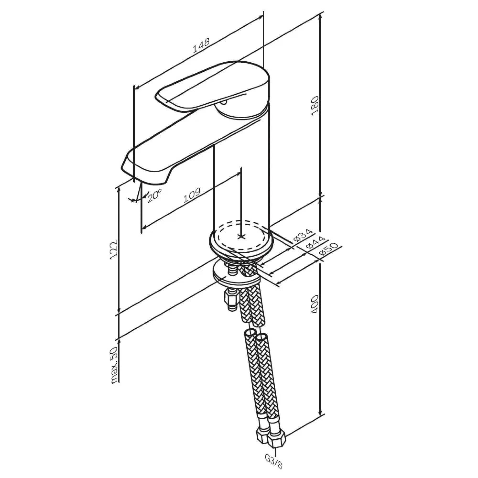 Смеситель AM.PM Func F8F02100 фото-8