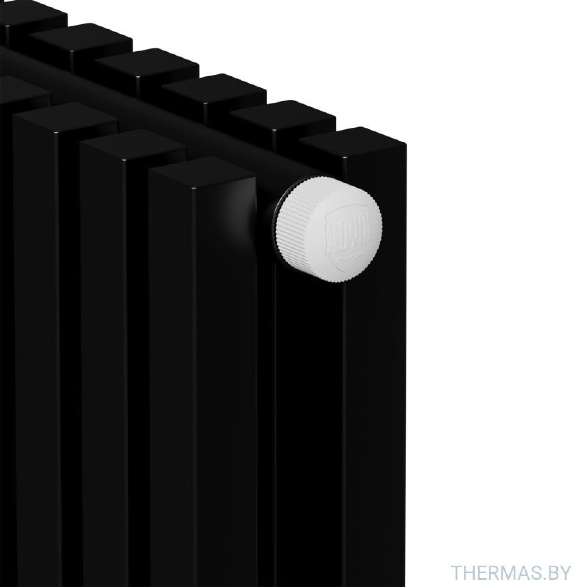 Дизайн-радиатор Royal Thermo Shift Q30 VC2180 - 04 секций RAL9005m фото-2