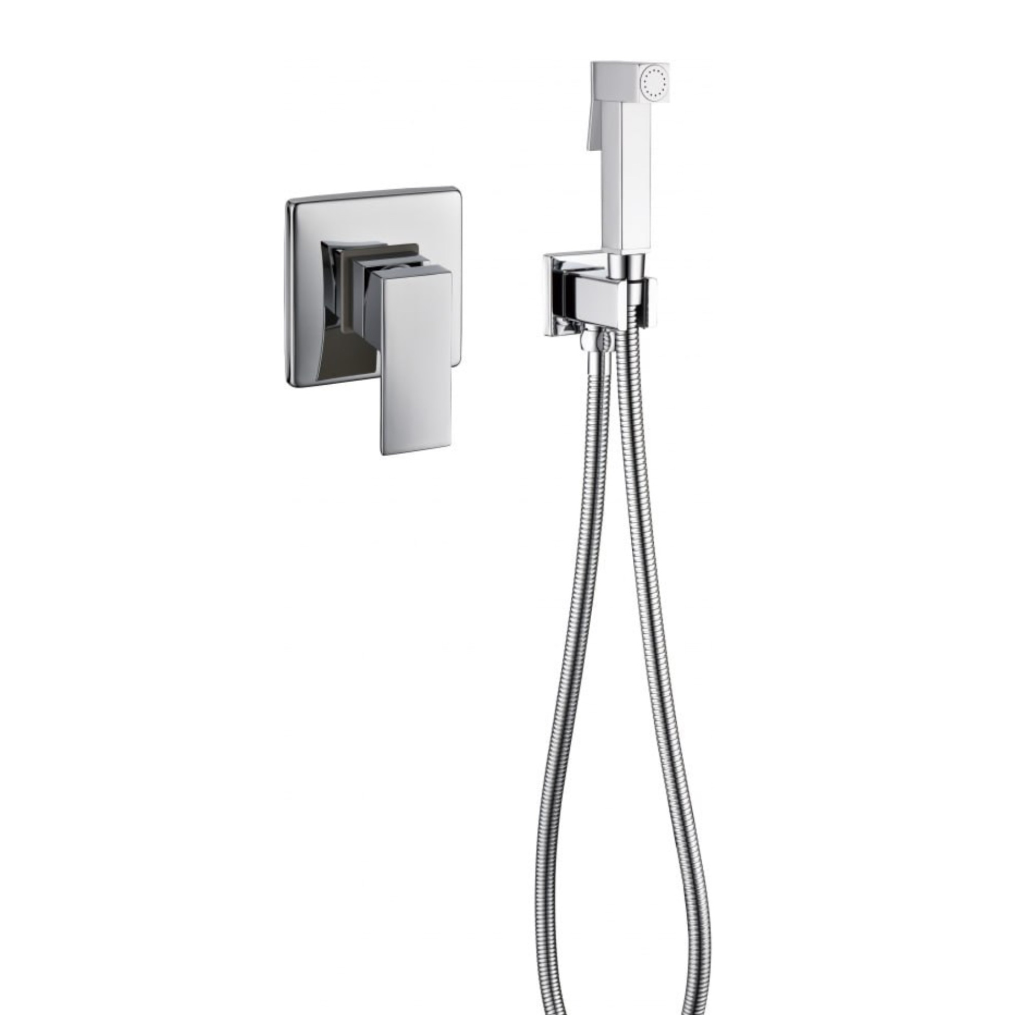 Комплект Grocenberg & Ростела GB5089CR-1 GB588 GB5060 GB1001 хром Полотенцесушитель Экспи Квадро V30 50 на 80 см фото-2