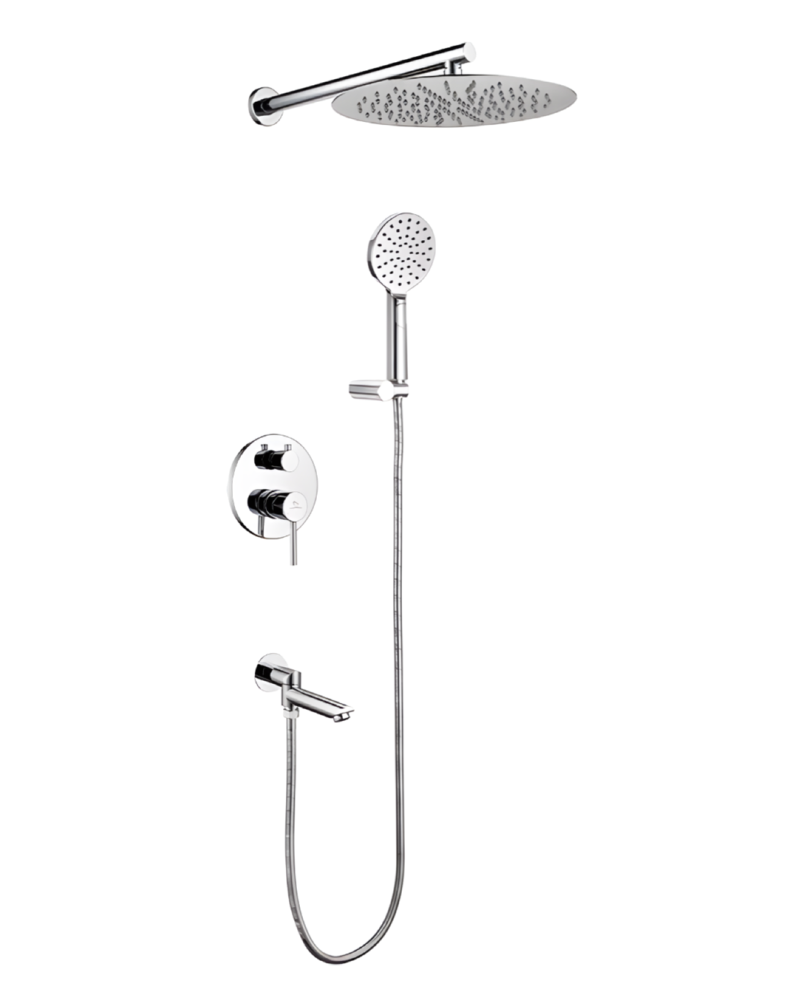 Комплект Grocenberg & Ростела Grocenberg GB5001 GB5070 GB001 GB511 Полотенцесушитель Виктория 1" 50 на 80 см нижнее подключение фото-3