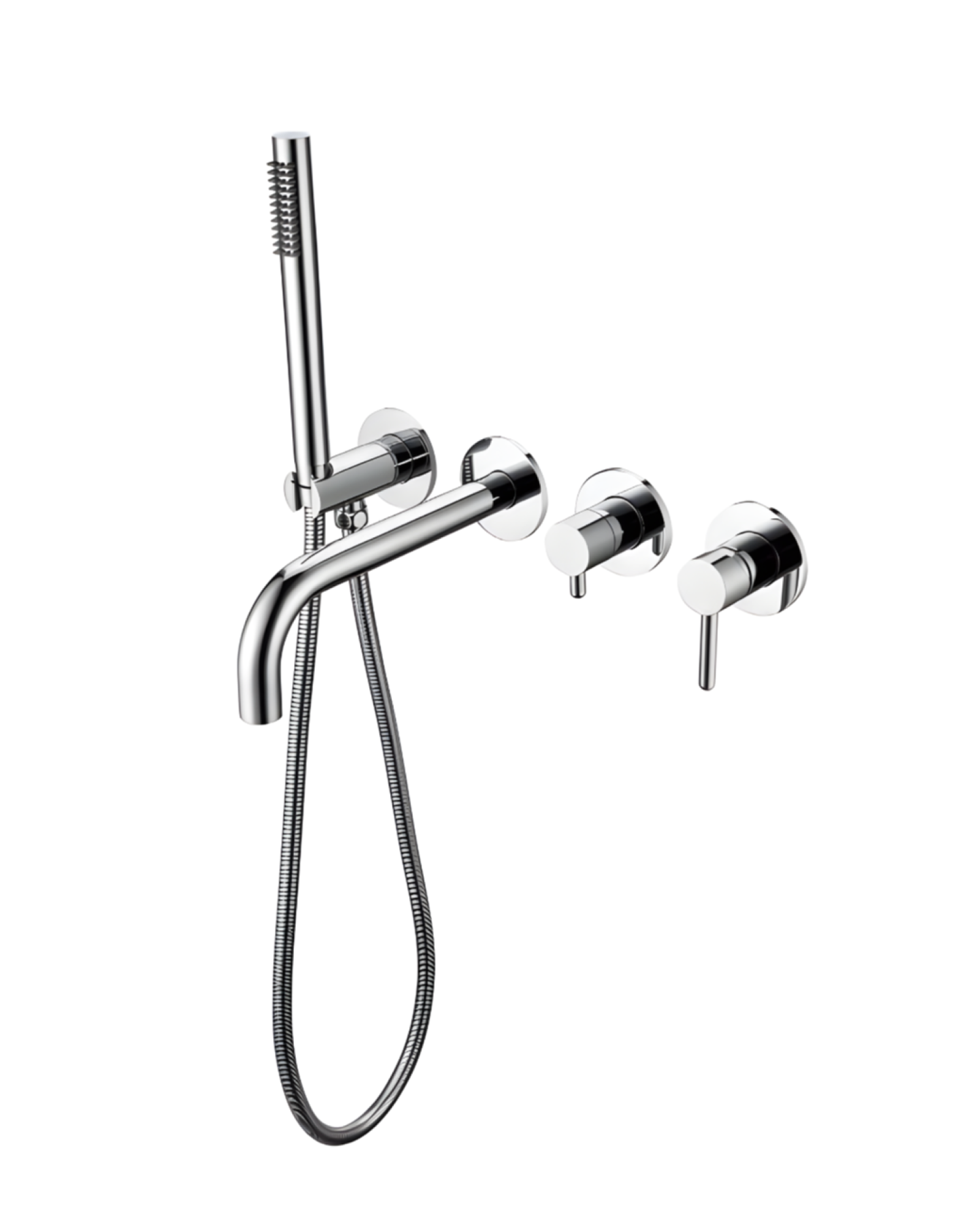 Комплект Grocenberg & Ростела Grocenberg GB5001 GB5070 GB001 GB511 Полотенцесушитель Виктория 1" 50 на 80 см нижнее подключение фото-4