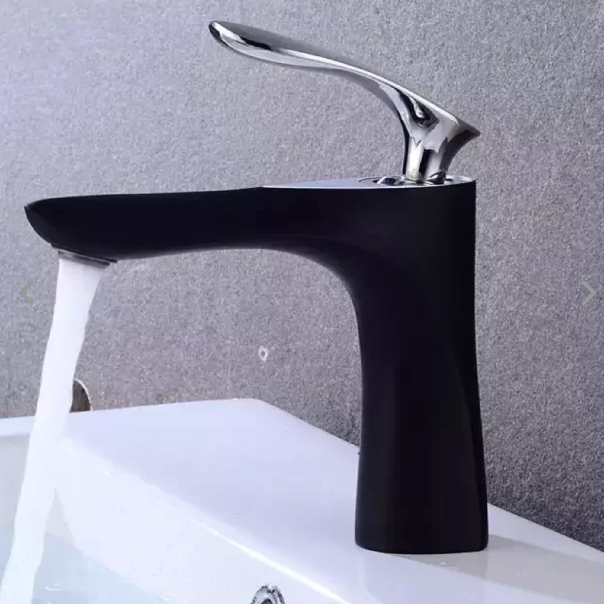 Смеситель Grocenberg GB2001 (черный хром) фото-3