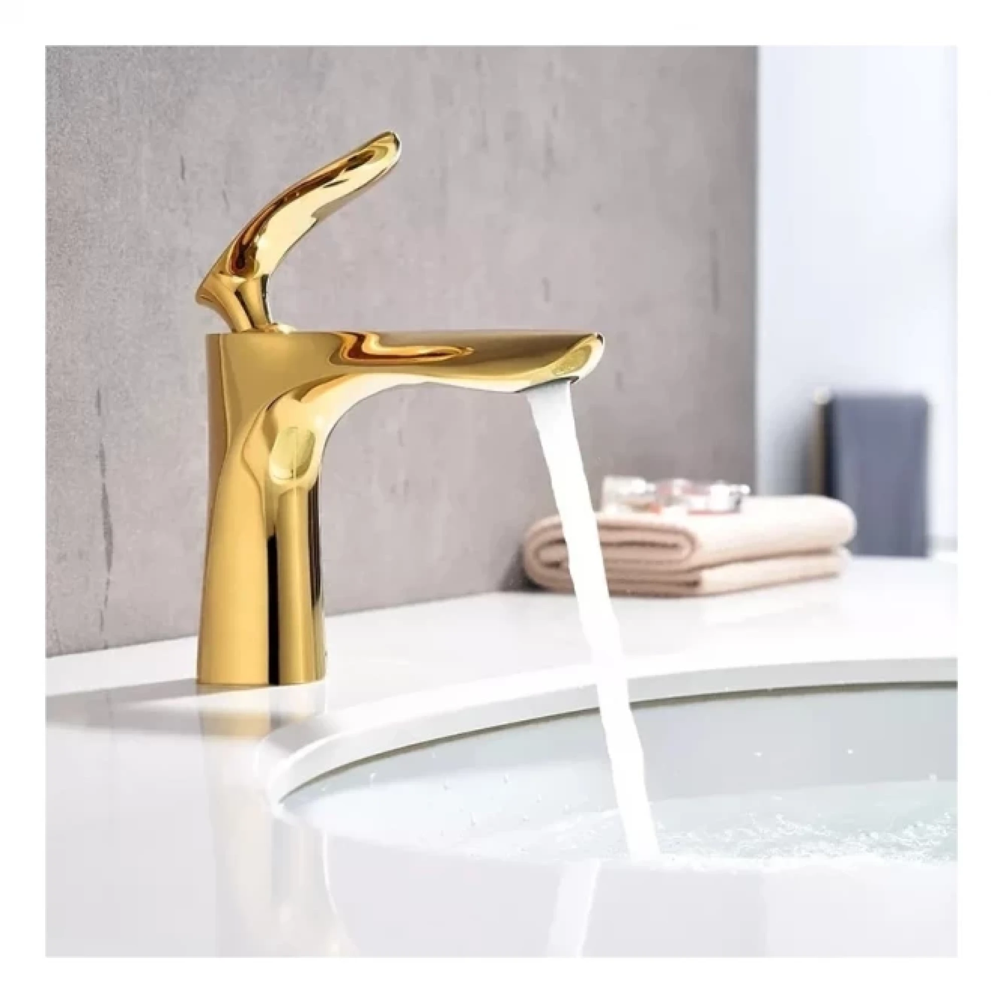 Смеситель Grocenberg GB2001 (золото глянец) фото-2 Смеситель Grocenberg GB2001 (золото глянец) фото-2