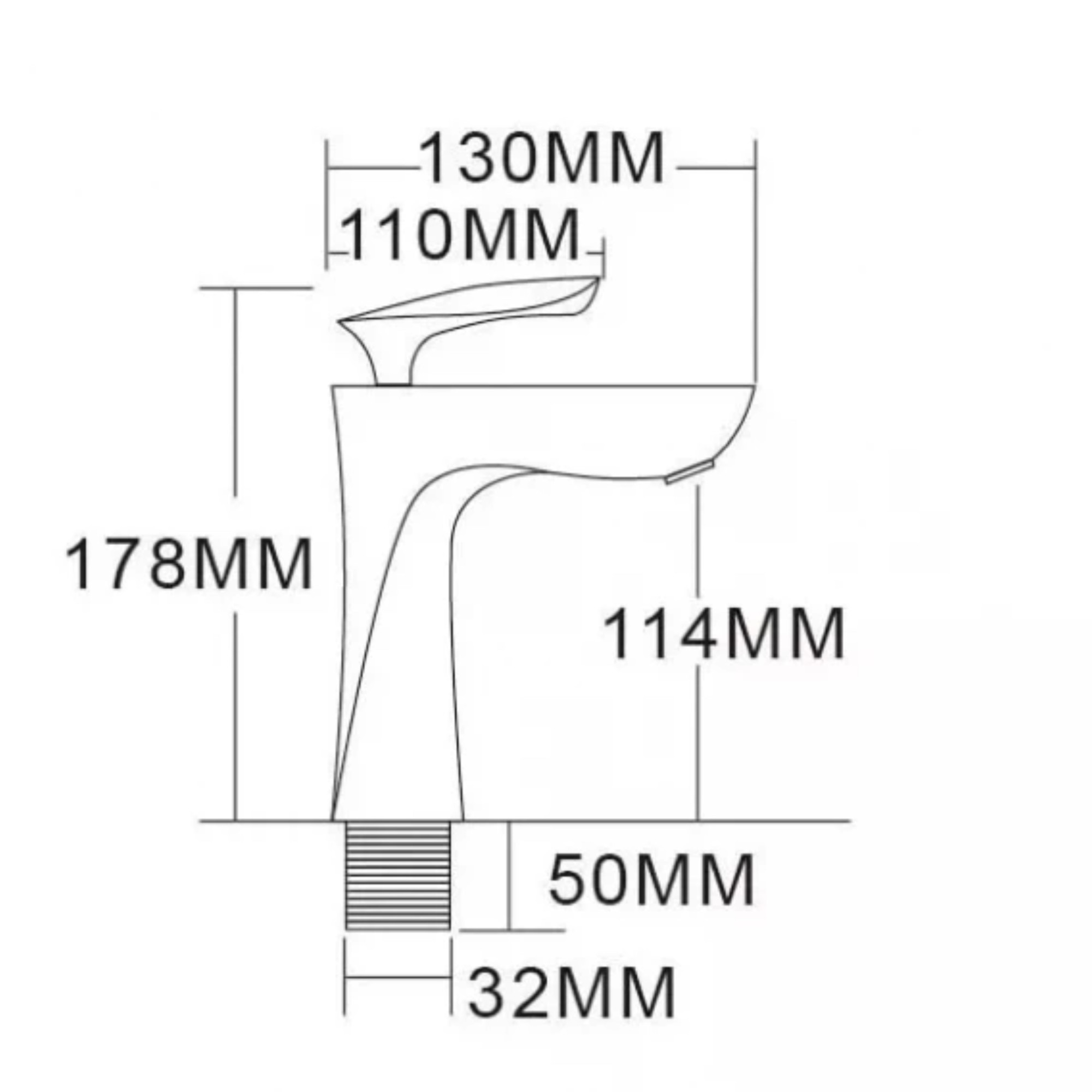 Смеситель Grocenberg GB2001 (черный хром) фото-4