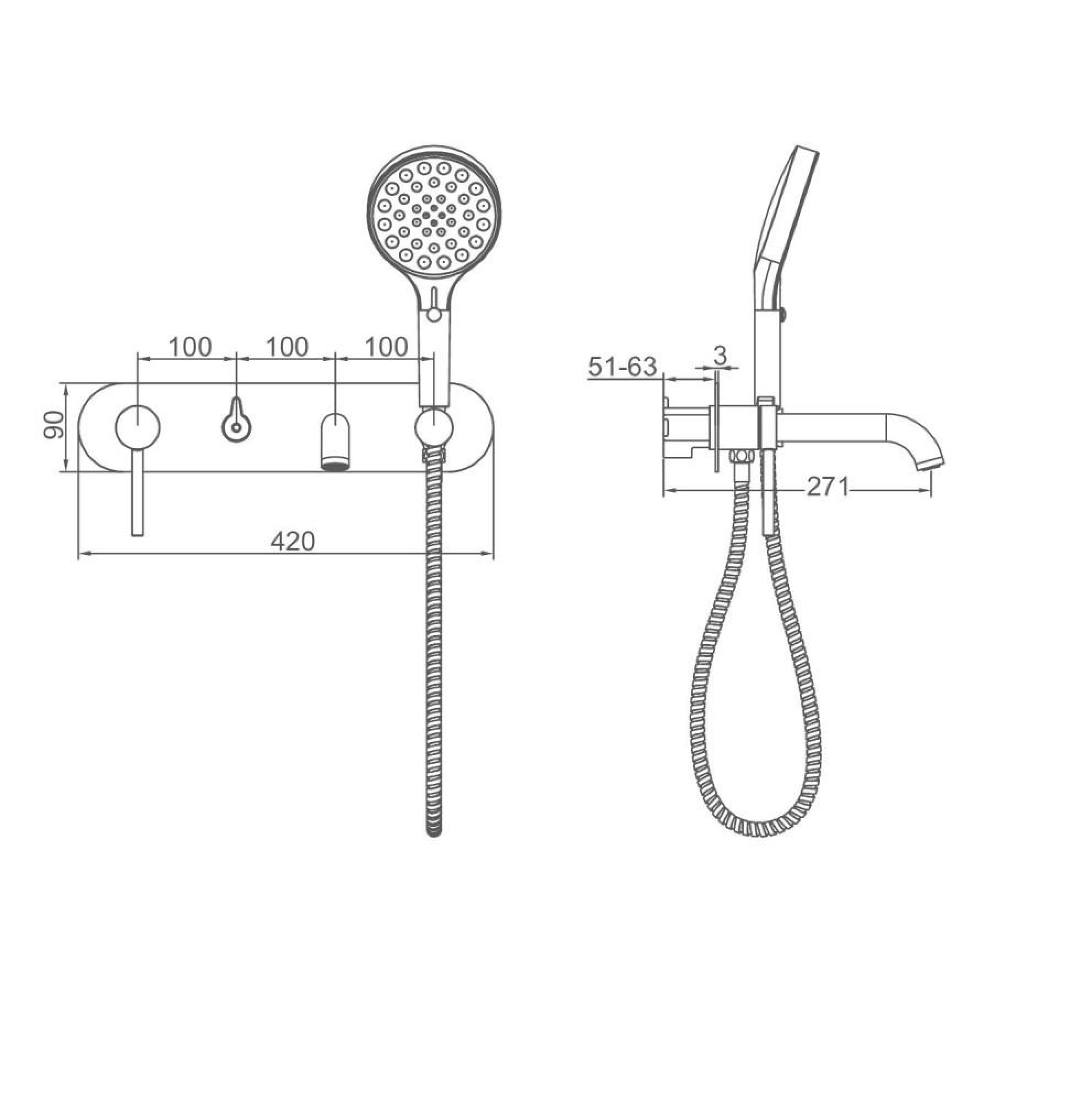 Смеситель Gappo G3306-9 фото-10