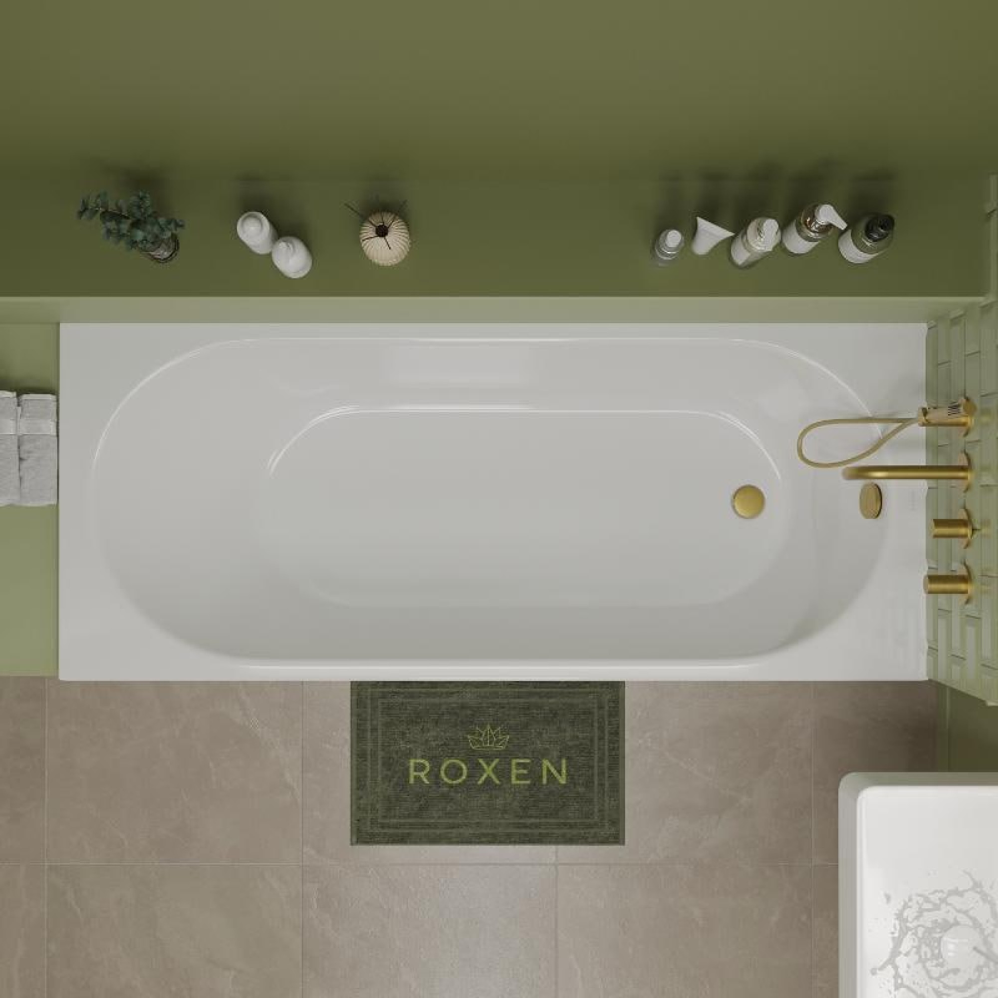 Ванна Roxen Classic 240100-1570 150x70 фото-2