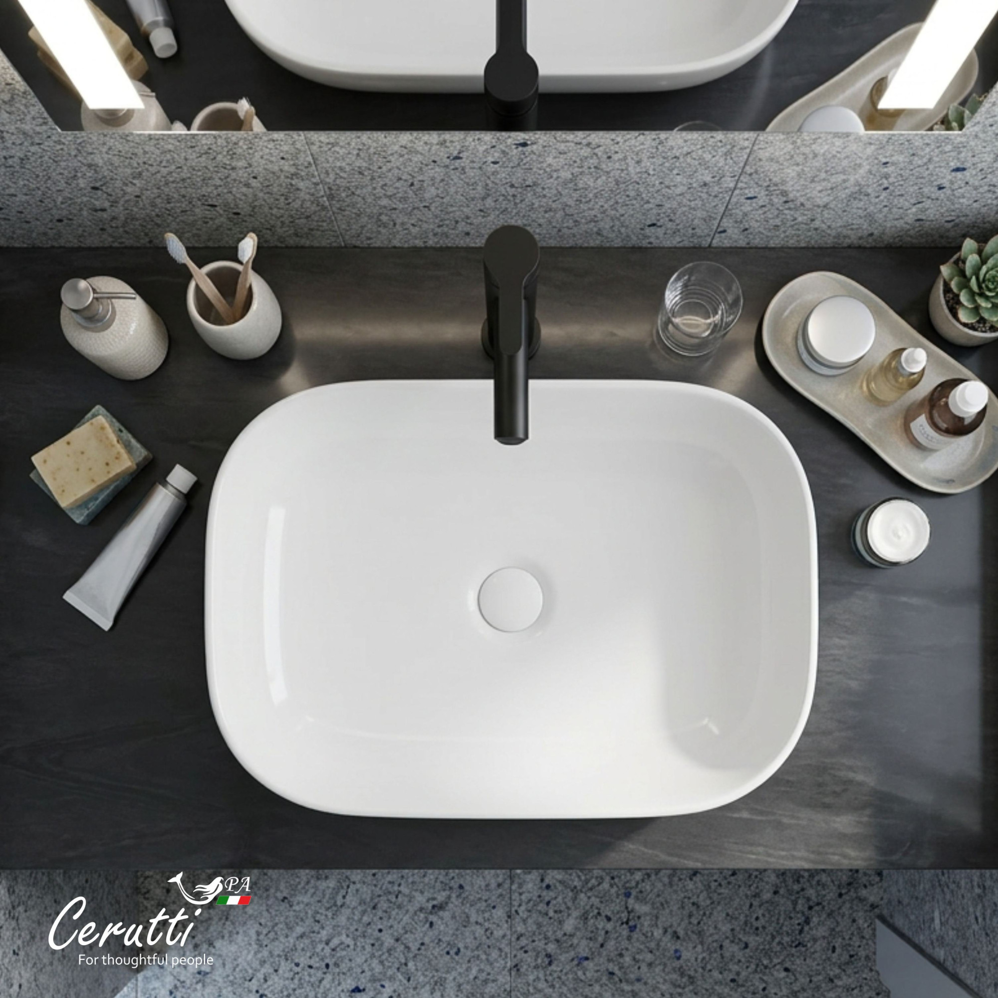 Умывальник Cerutti Spa CR0078B Умывальник Cerutti Spa CR0078B