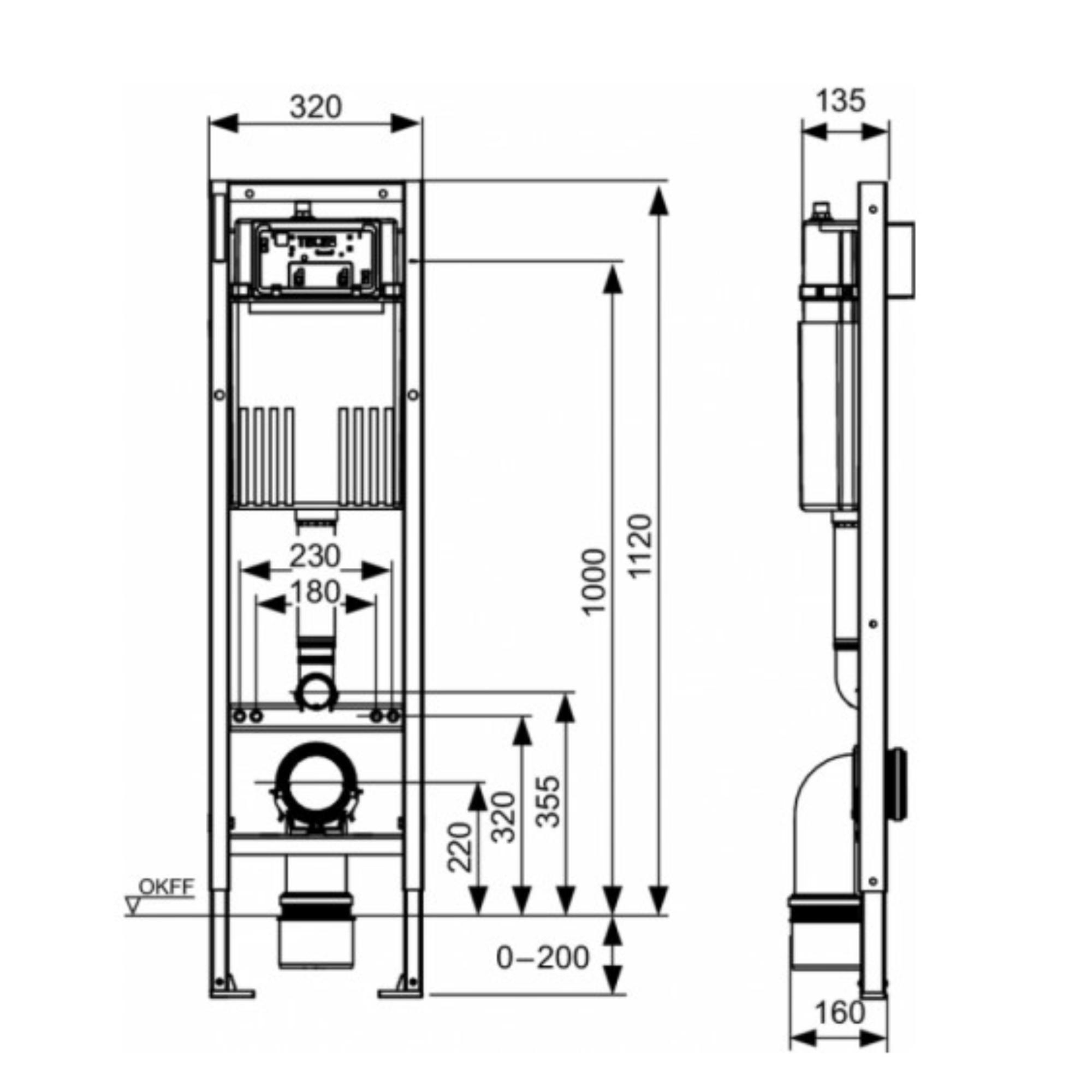 Инсталляция для унитаза Tece base 9400440 фото-4