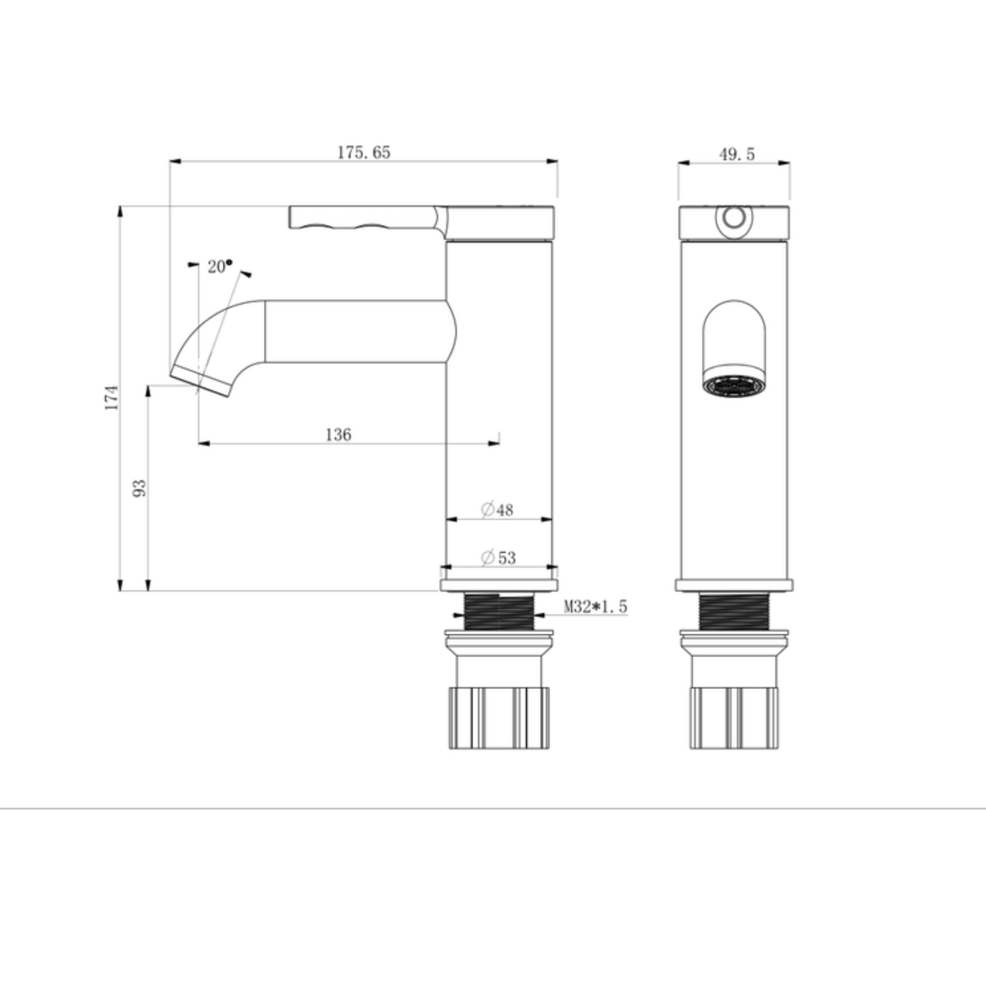 Душевая система Roxen со смесителем для умывальника Santi 500640317-GB фото-5 Душевая система Roxen со смесителем для умывальника Santi 500640317-GB фото-5