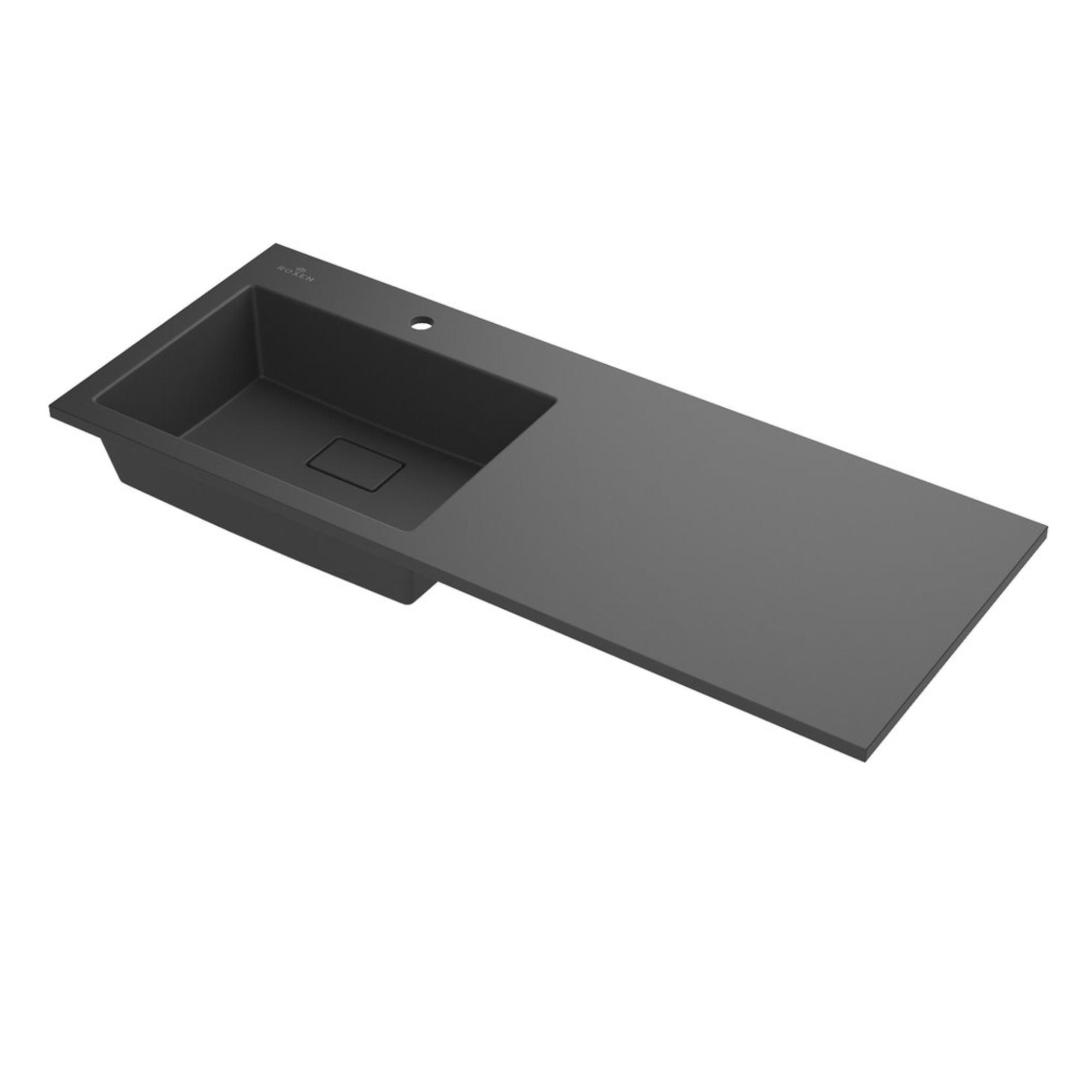 Умывальник Roxen Faber 110L 30010110L-B (черный) Умывальник Roxen Faber 110L 30010110L-B (черный)