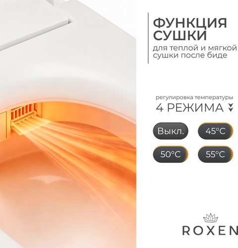 Унитаз приставной Roxen Smart Turbo 670300-02 фото-9
