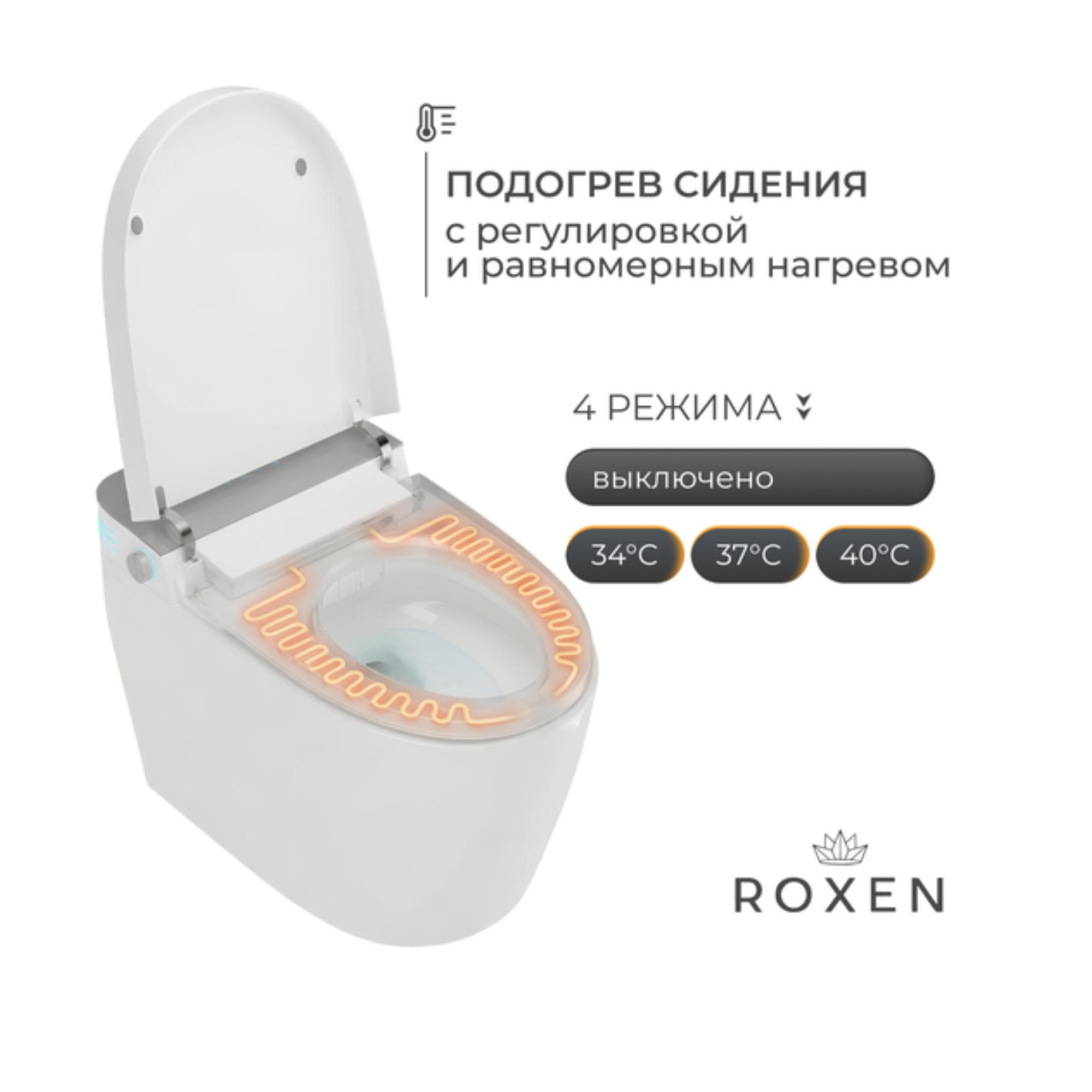 Унитаз приставной Roxen Smart Turbo 670300-02 фото-3