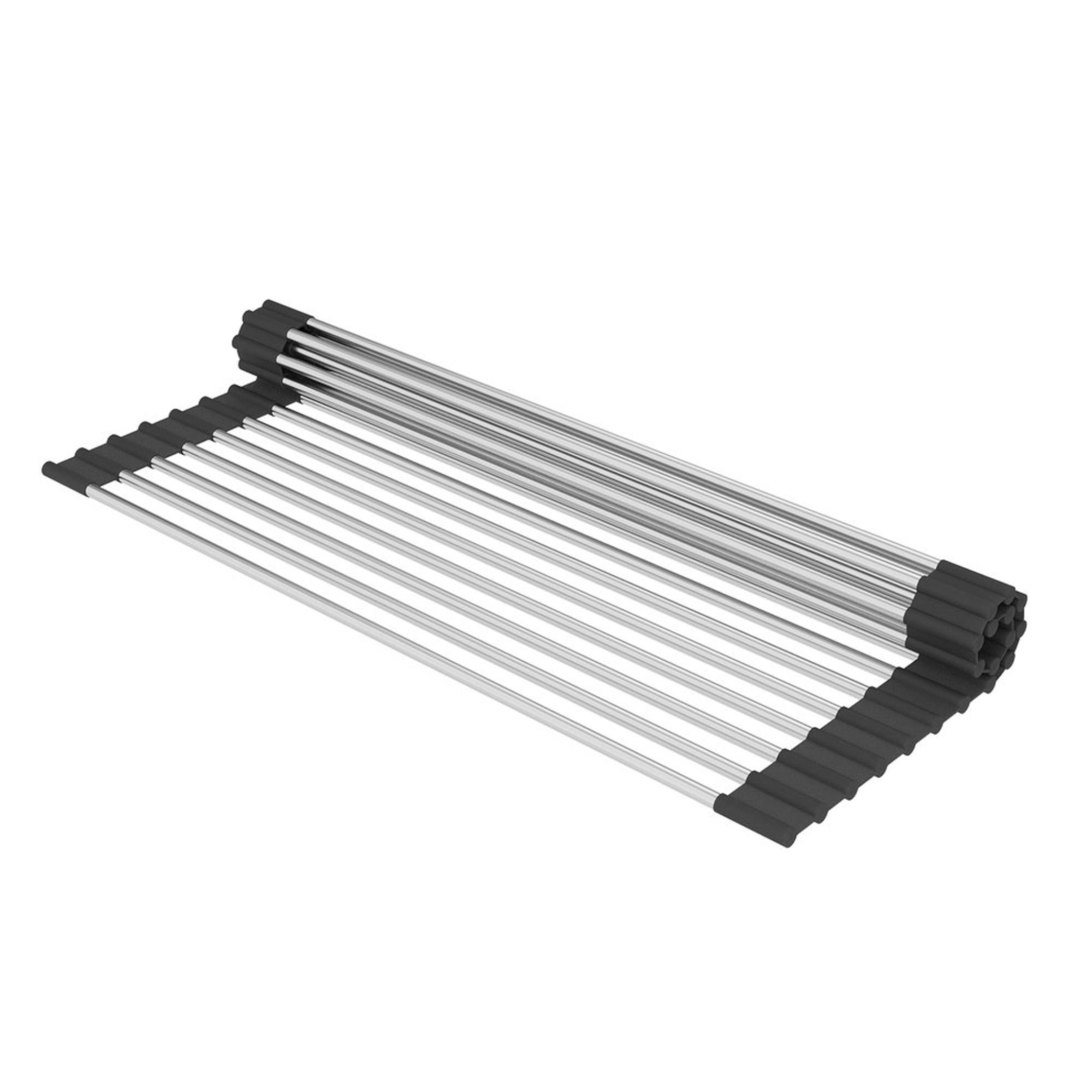 Кухонная мойка Roxen Uno 560210-54-GR сатин/текстурная (с ролл-матом и дозатором) фото-5