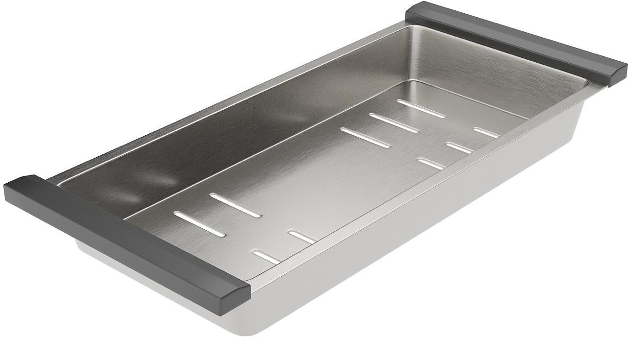 Кухонная мойка Roxen Simple 560220-50-GR сатин/текстурная (с коландером и дозатором) фото-7 Кухонная мойка Roxen Simple 560220-50-GR сатин/текстурная (с коландером и дозатором) фото-7