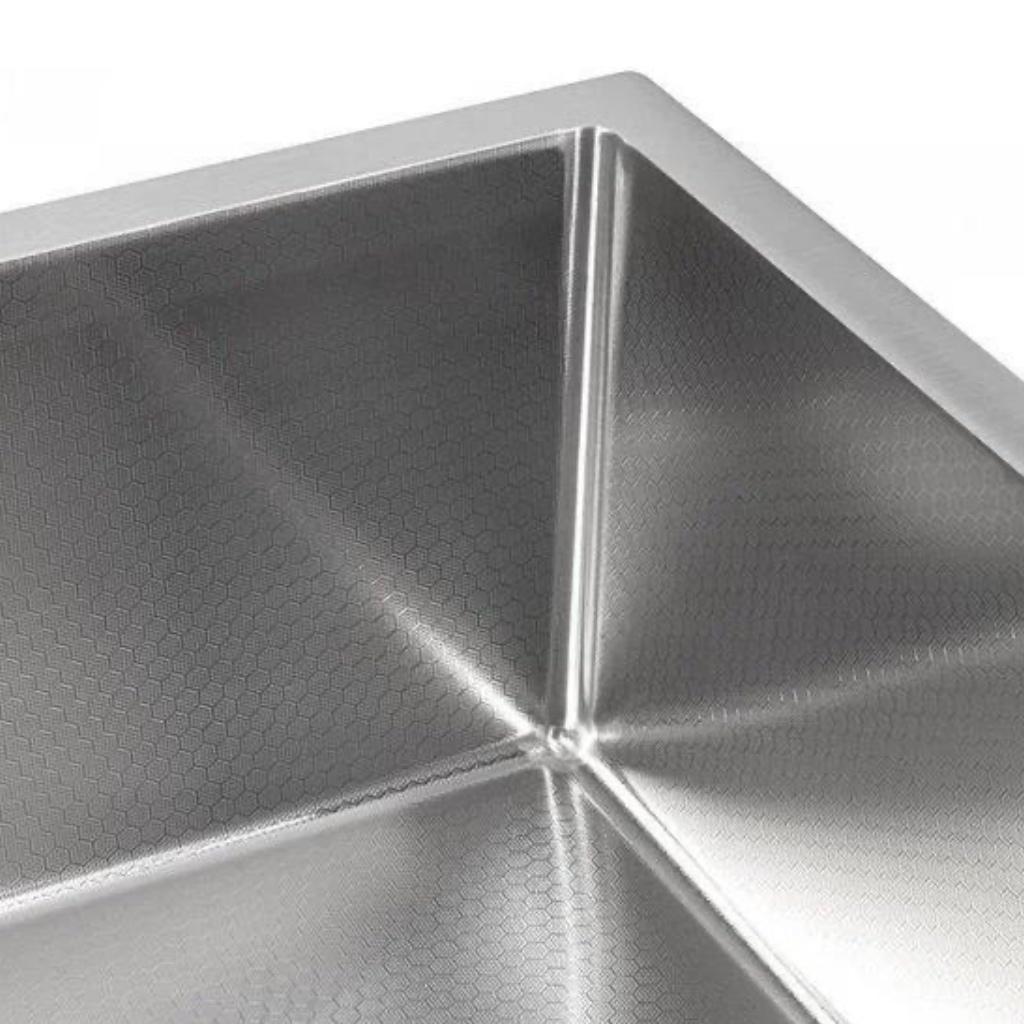 Кухонная мойка ALLBA 550x450 Satin Decor (коландер) фото-2
