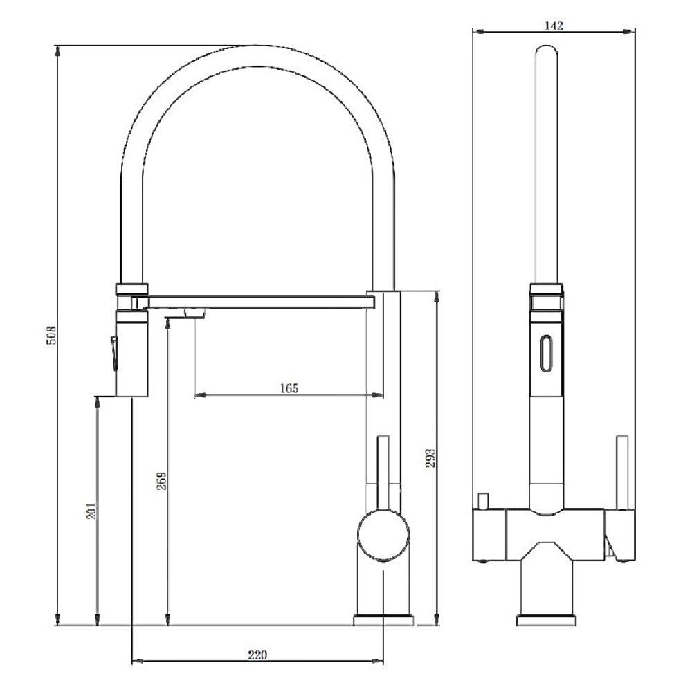 Смеситель Kern K2050ST фото-2 Смеситель Kern K2050ST фото-2